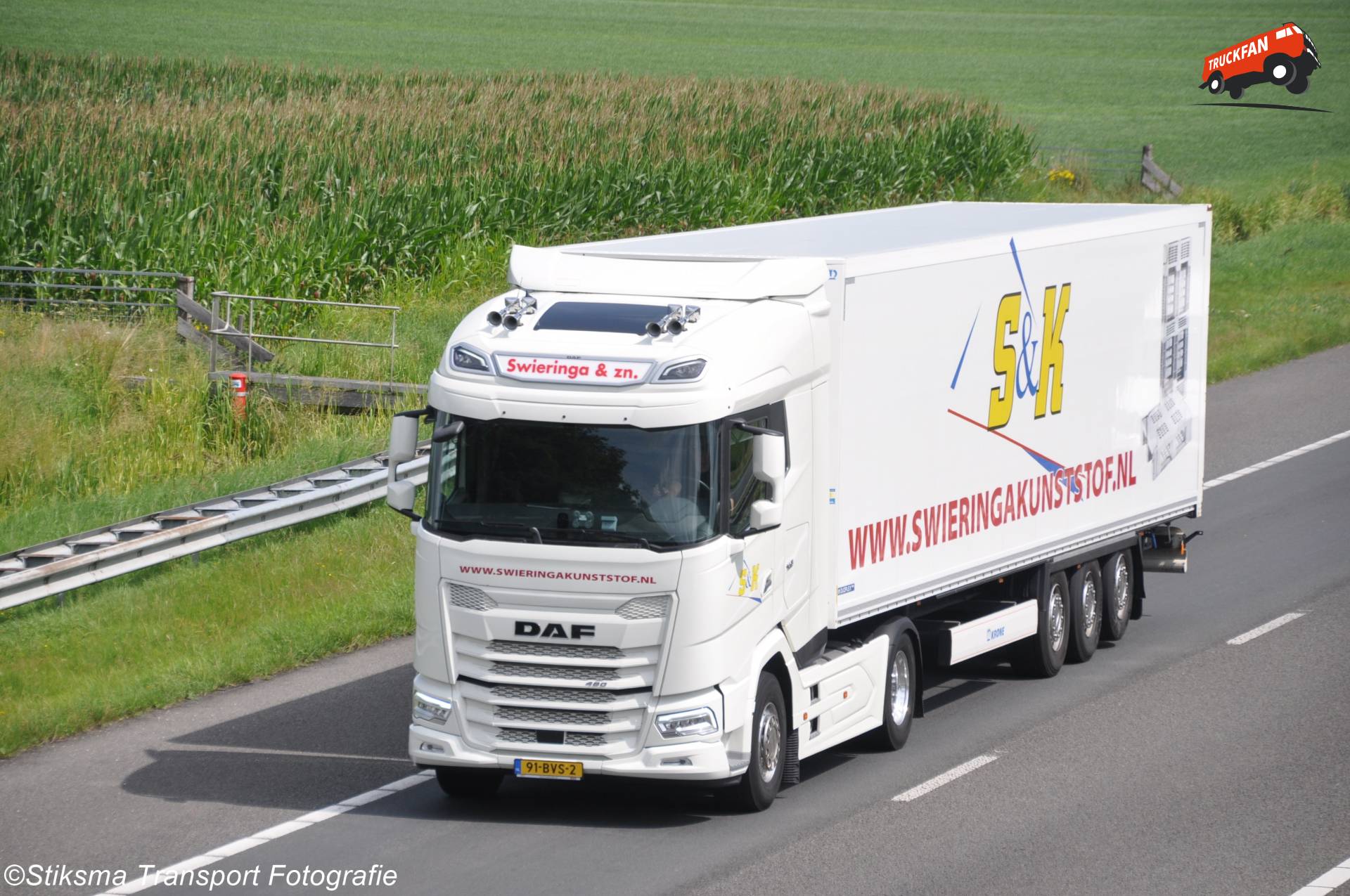 DAF XG vrachtwagen van Swieringa