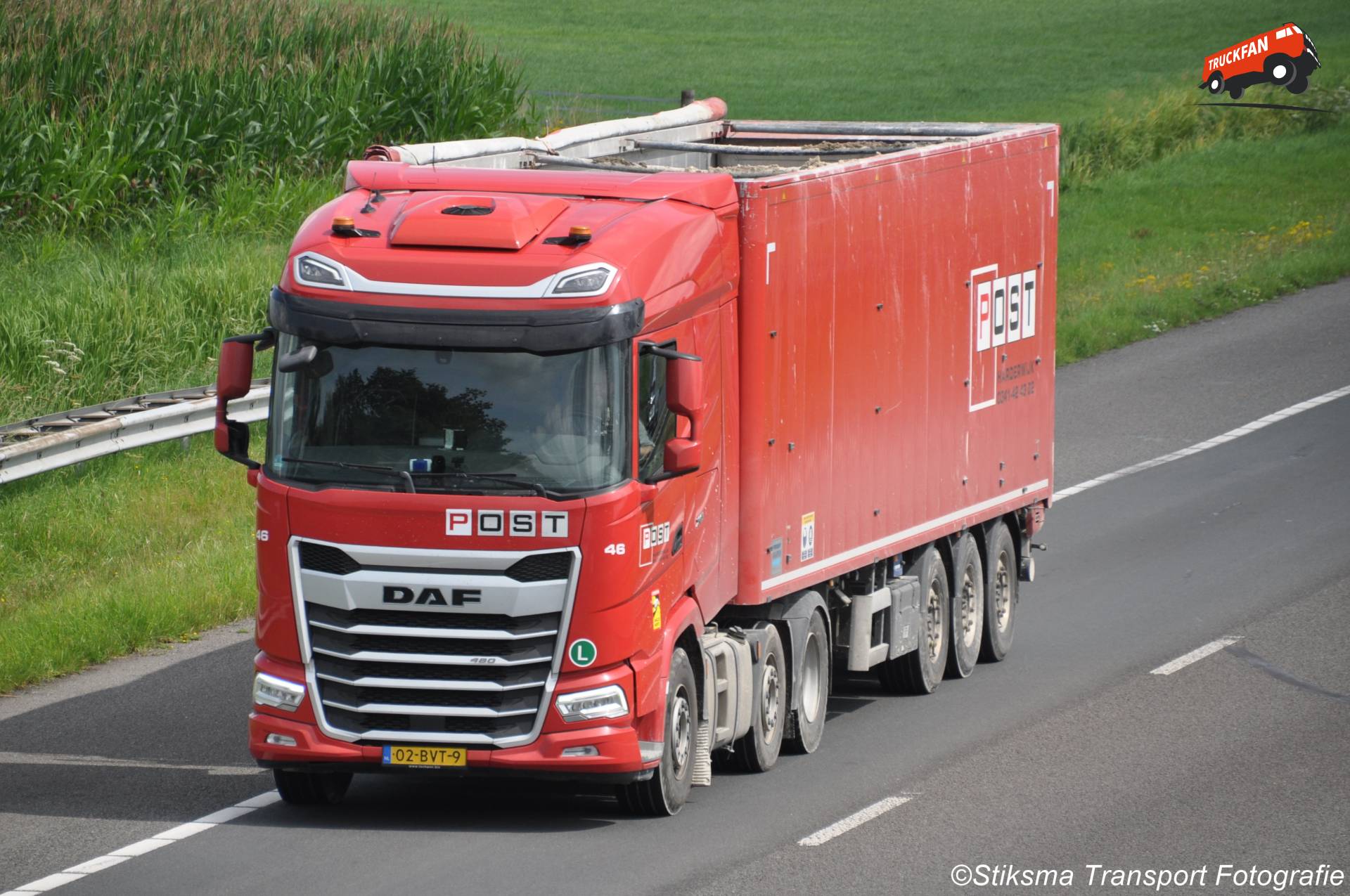 DAF XG vrachtwagen van Post Harderwijk B.V.