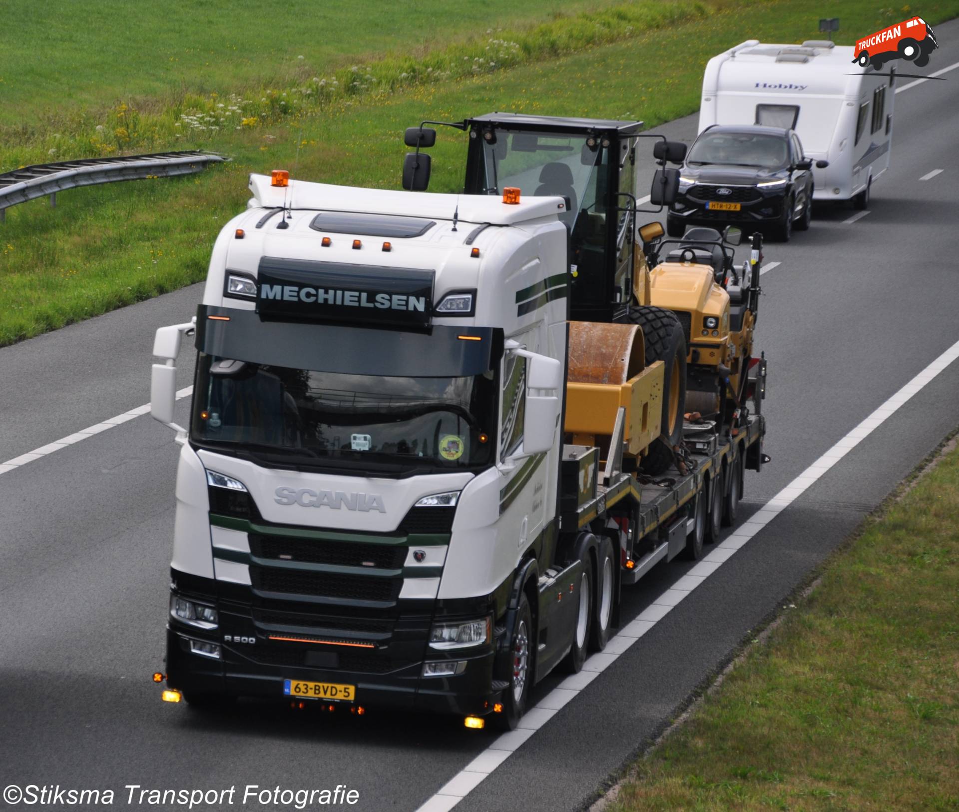 Scania R500 vrachtwagen van Mechielsen