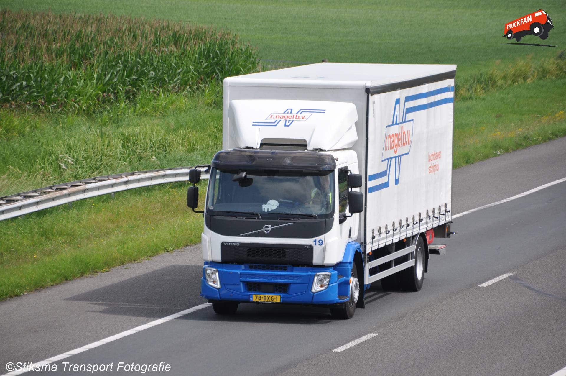Volvo FE Low Entry vrachtwagen van Transportbedrijf R. Nagel B.V.