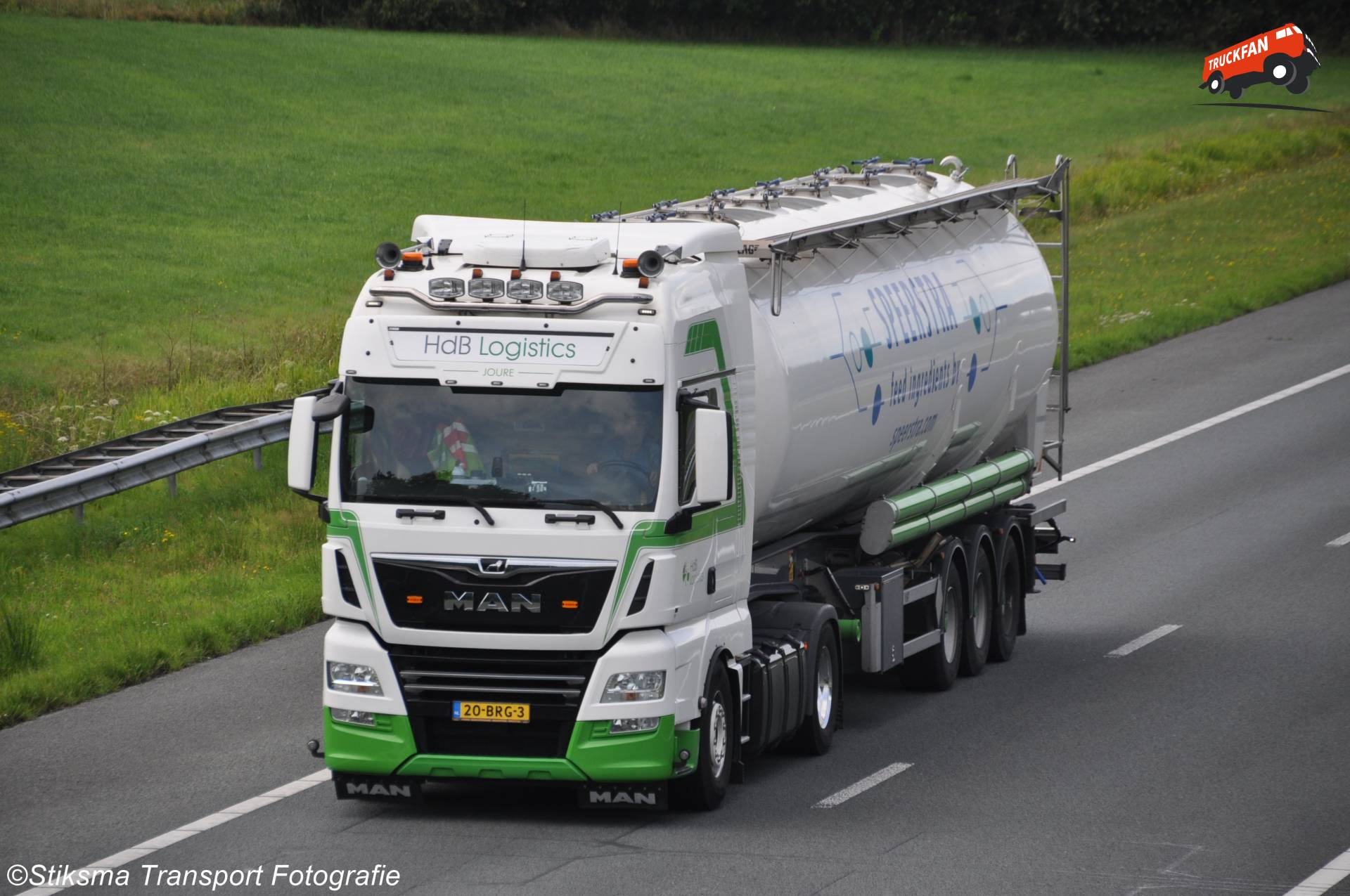 MAN TGX bulk transport truck