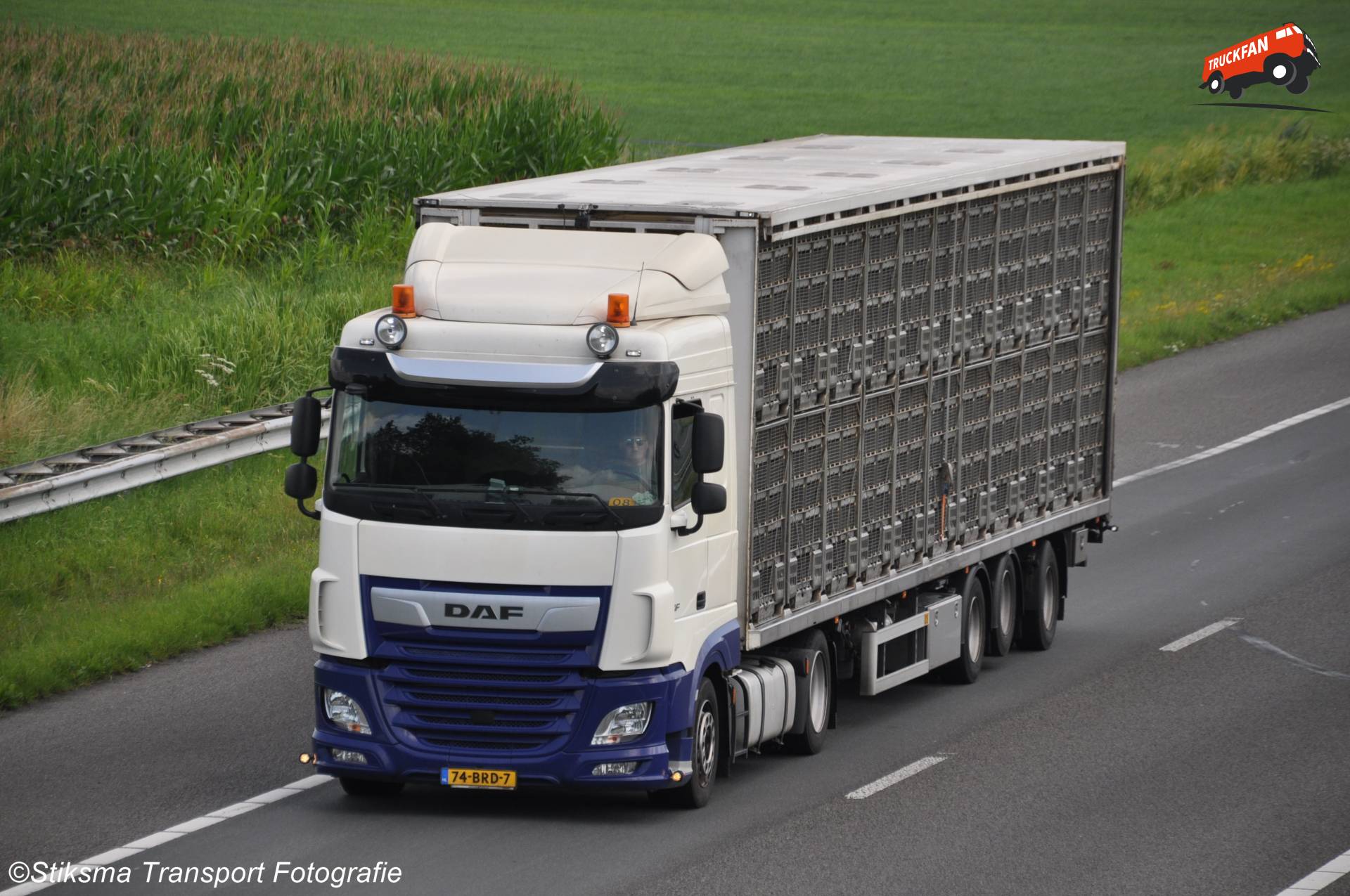 DAF XF Euro 6 vrachtwagen van Storteboom