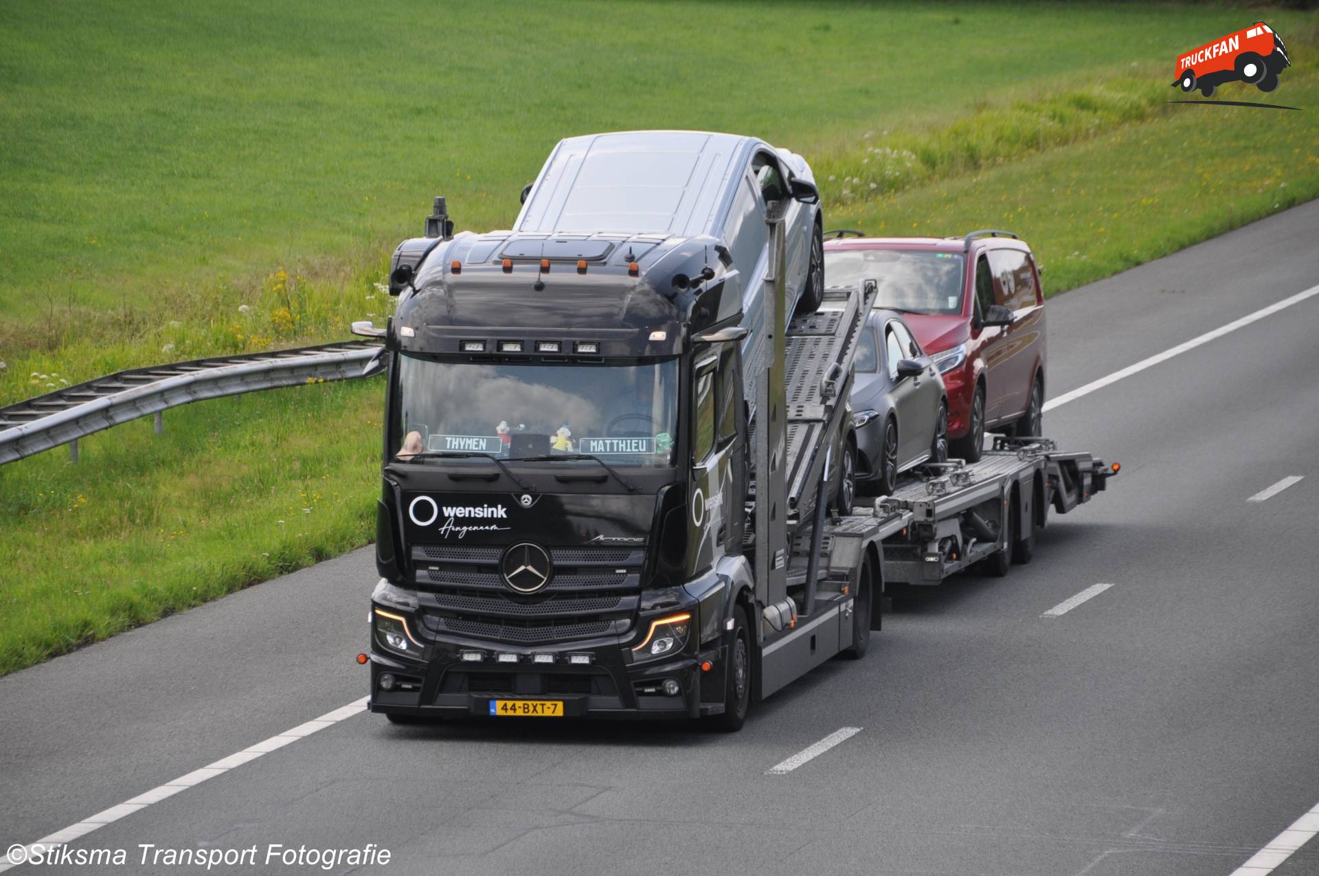 Mercedes-Benz Actros vrachtwagen van Wensink