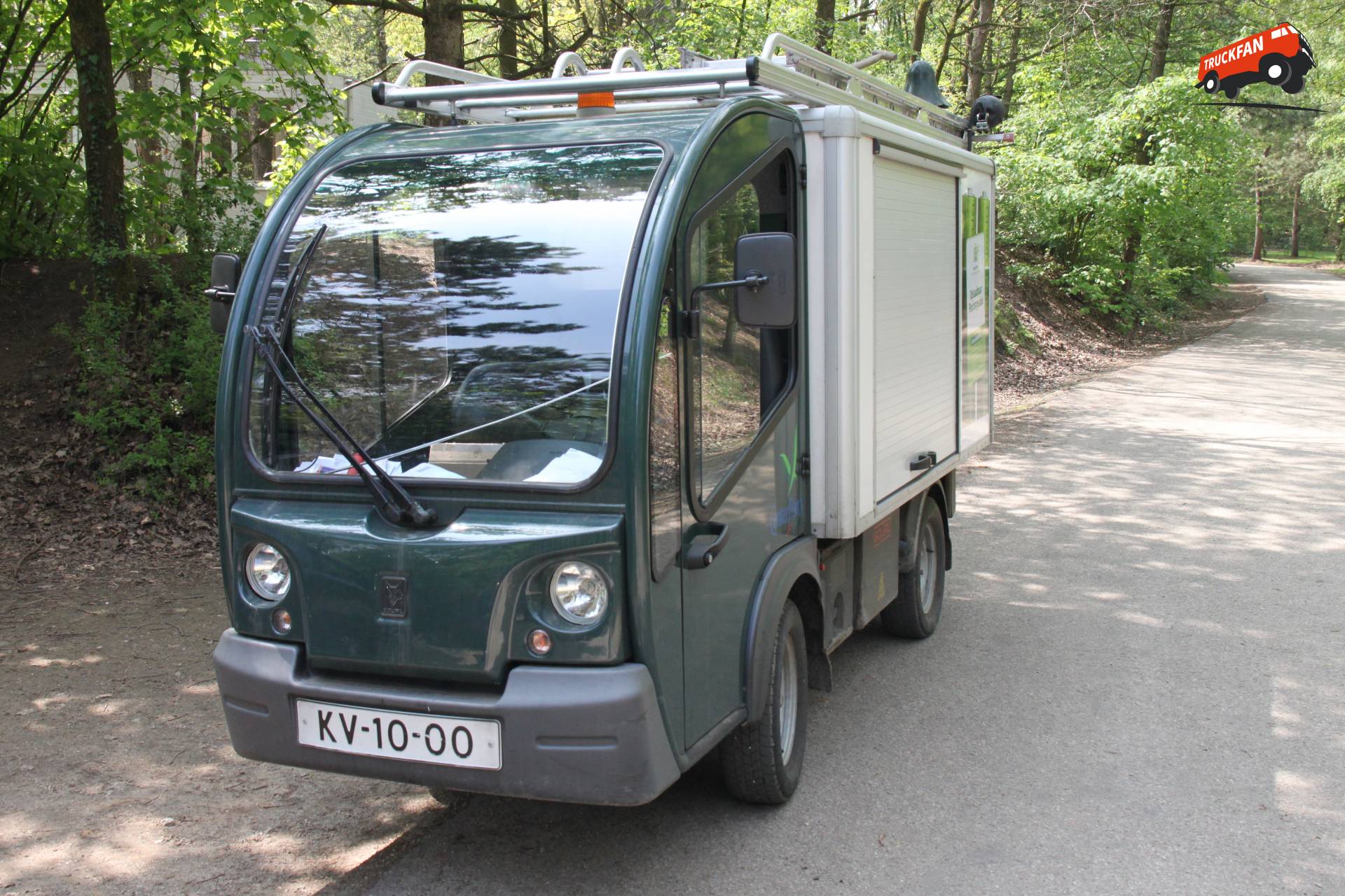 Goupil machine bij Center Parcs Kempervennen