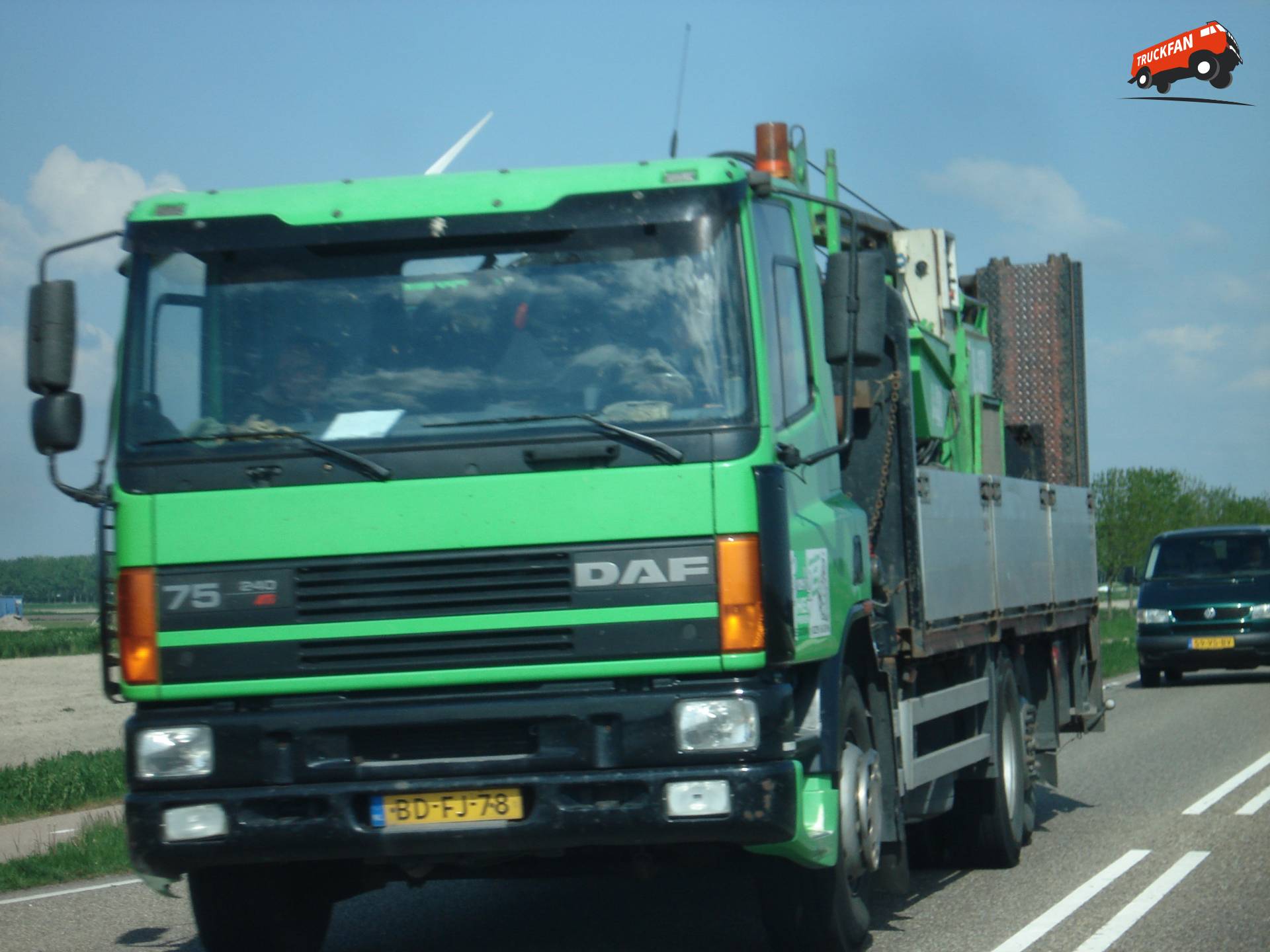 DAF 75 truck owned by SPS