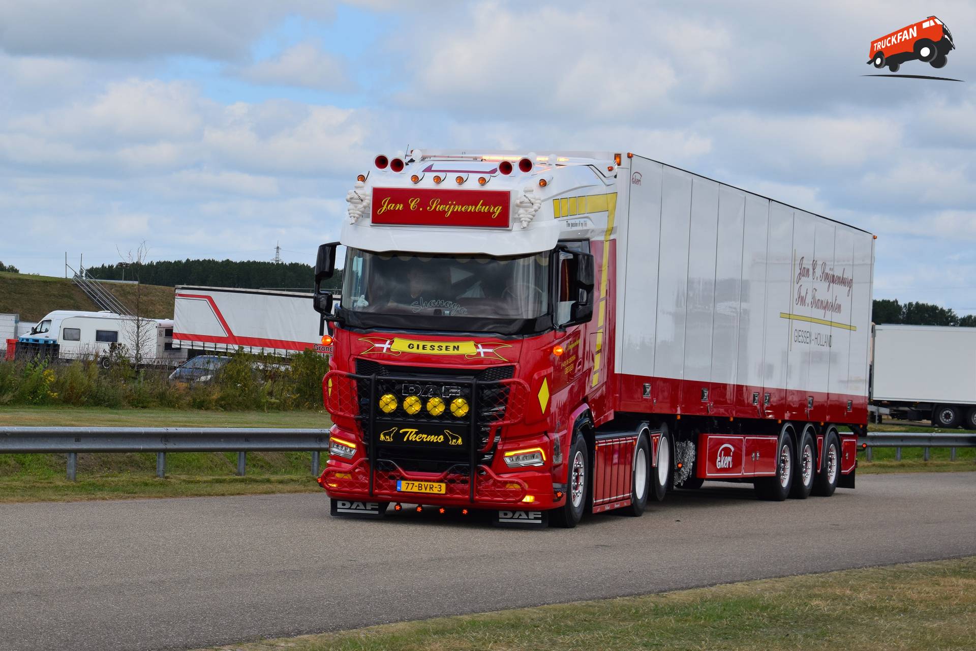DAF XG+ 480 FTS Jan C. Swijnenburg Transporten B.V. Giessen