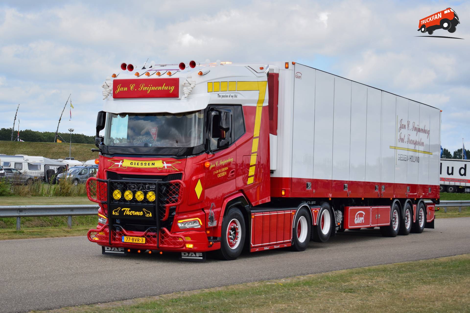 DAF XG+ 480 FTS Jan C. Swijnenburg Transporten B.V. Giessen