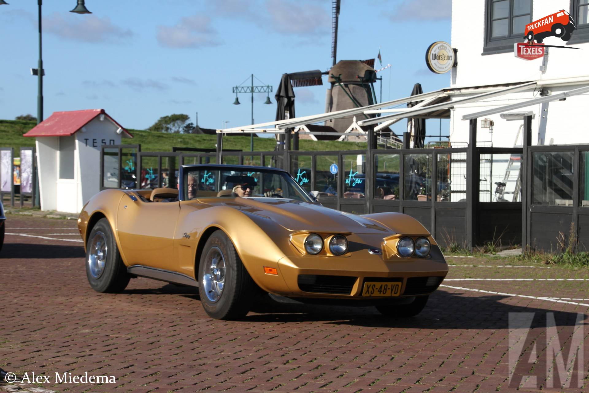 Chevrolet Corvette Stingray 1974 in haven Oudeschild