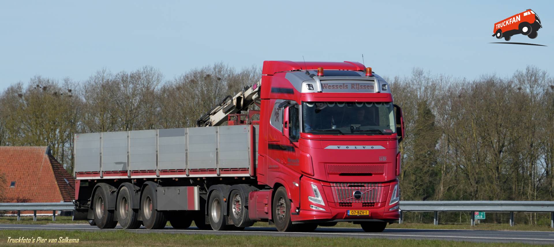 Volvo FH5 Aero bij Bedrijf Wessels