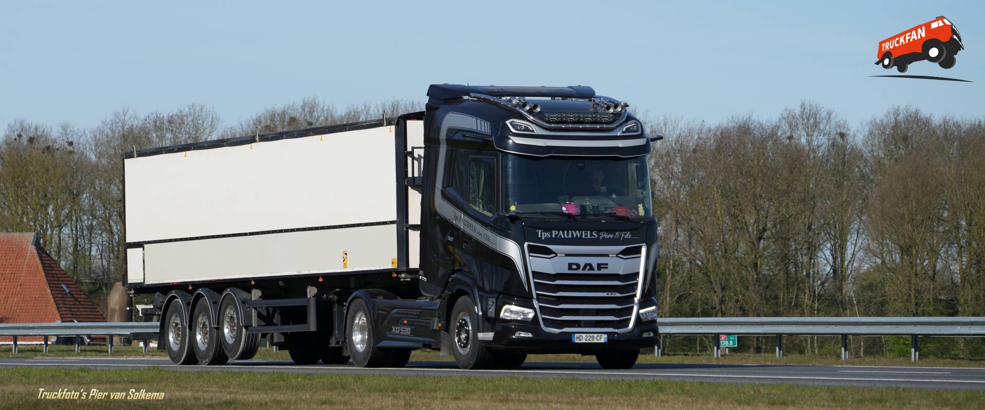 DAF XG vrachtwagen Pauwels A7 Joure