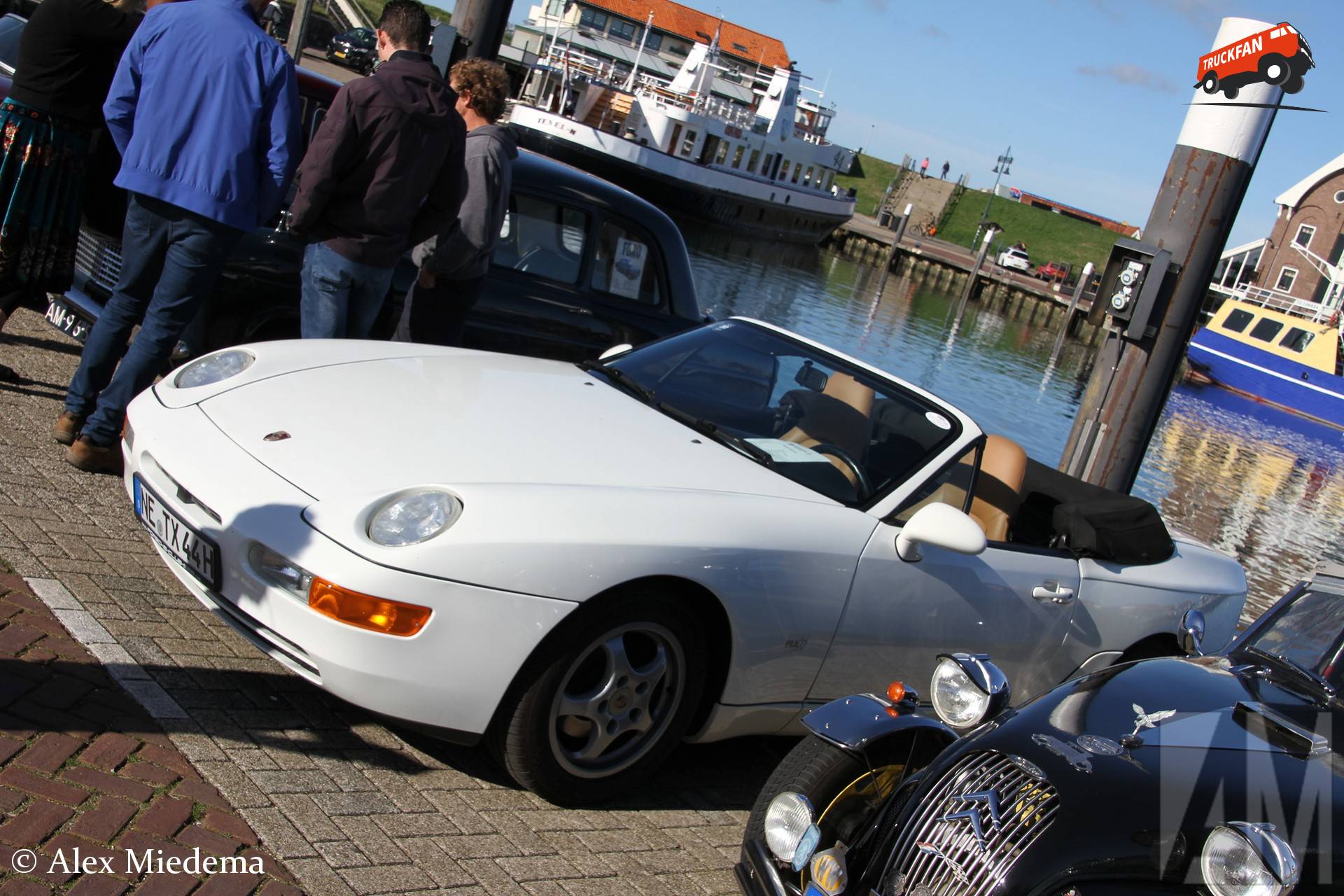 Porsche 968 Cabrio 1994 bij Meet and Greet Oldtimers Texel