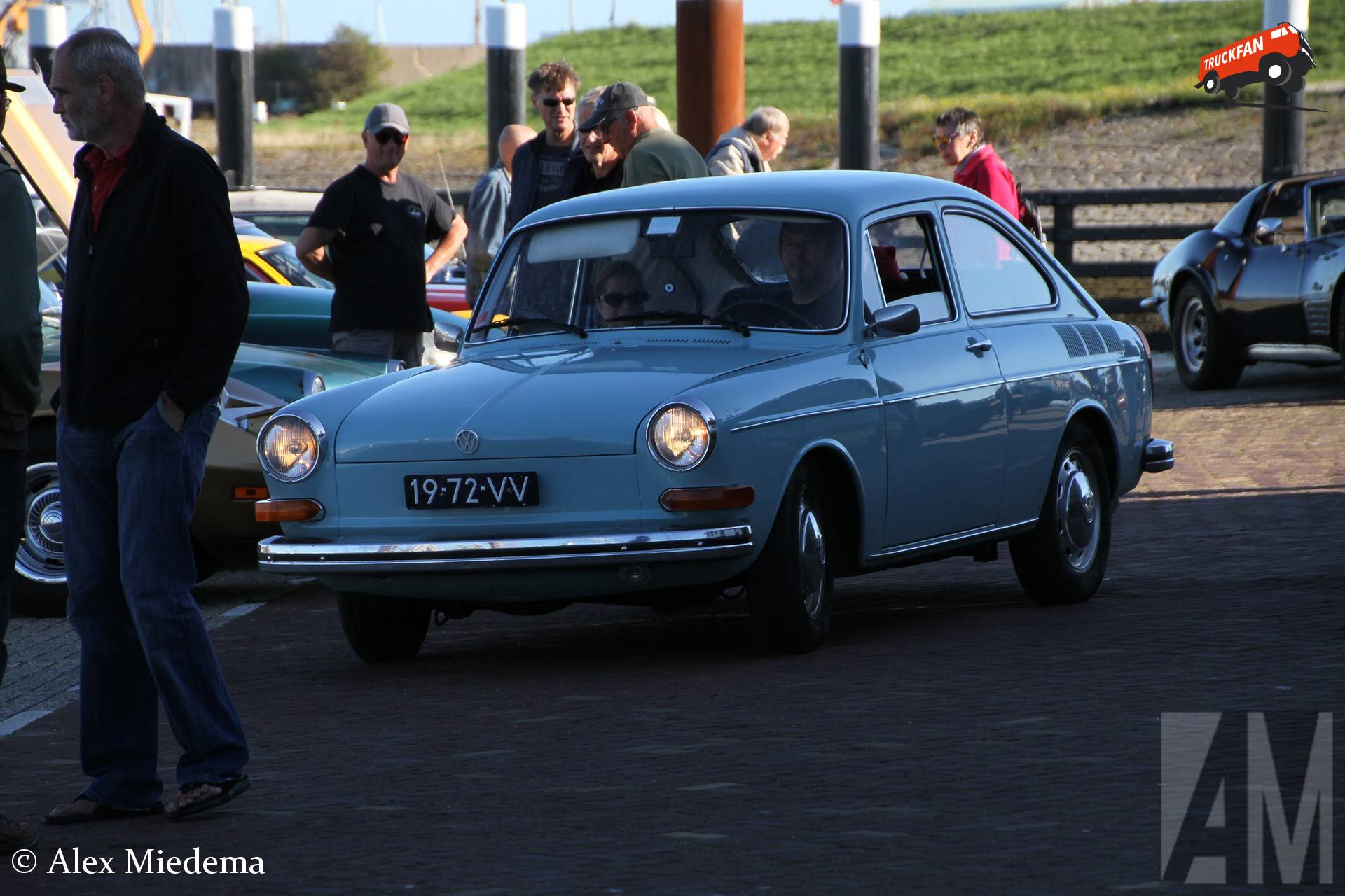 Volkswagen 311 Fastback 1973 in Oudeschild Haven