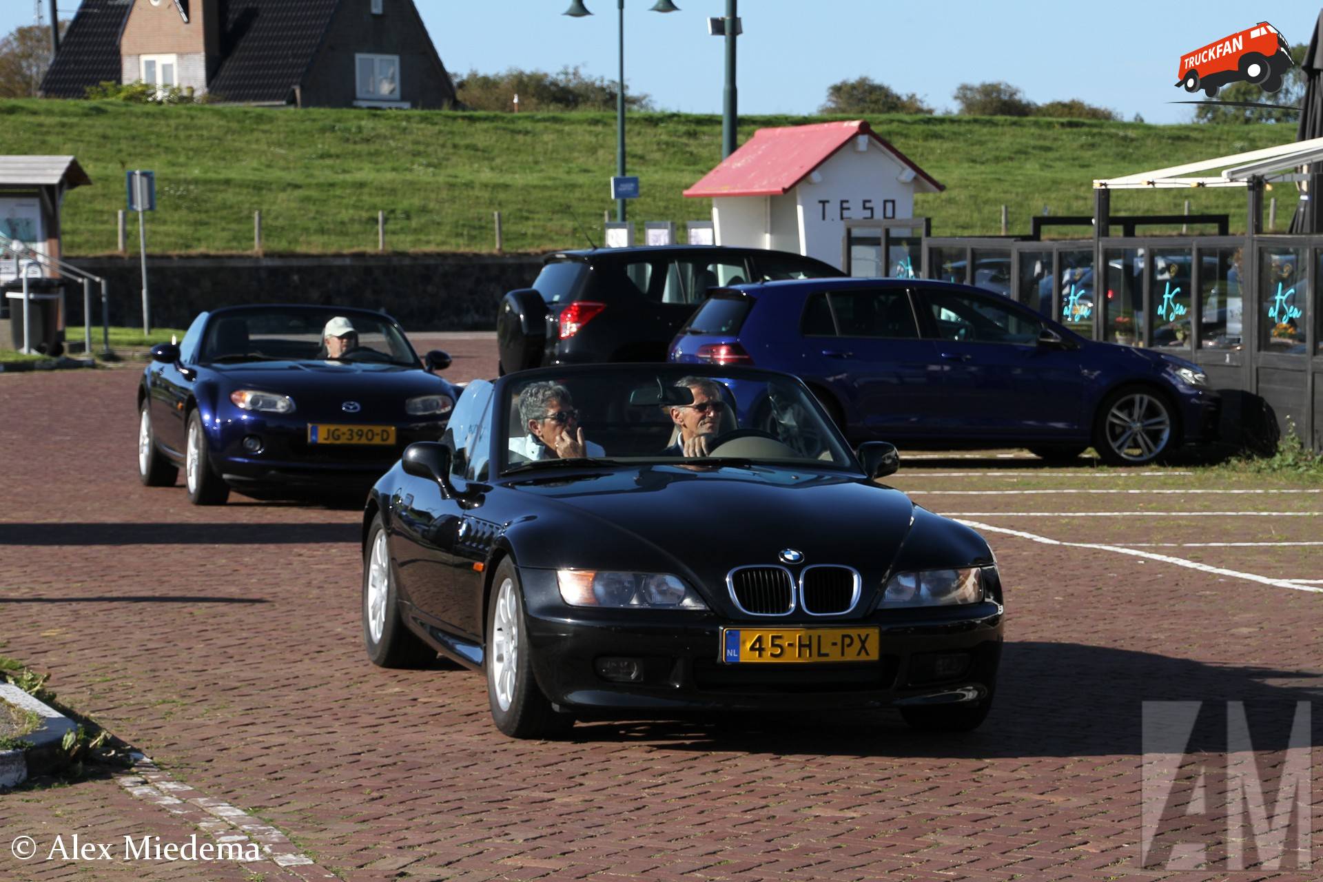 BMW Z3 uit 1996 bij Meet and Greet Oldtimers