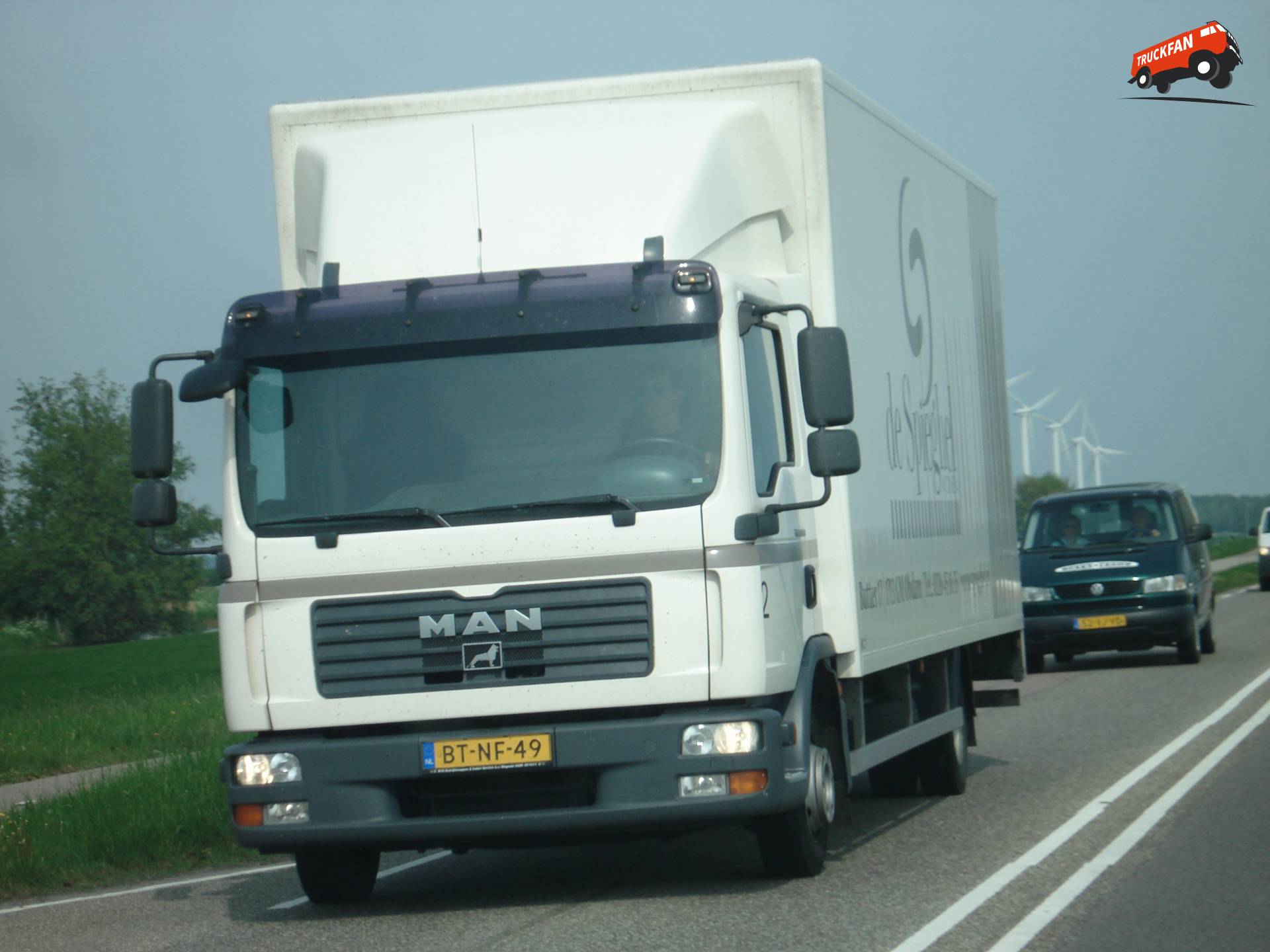 MAN TGL vrachtwagen op 5 mei 2011