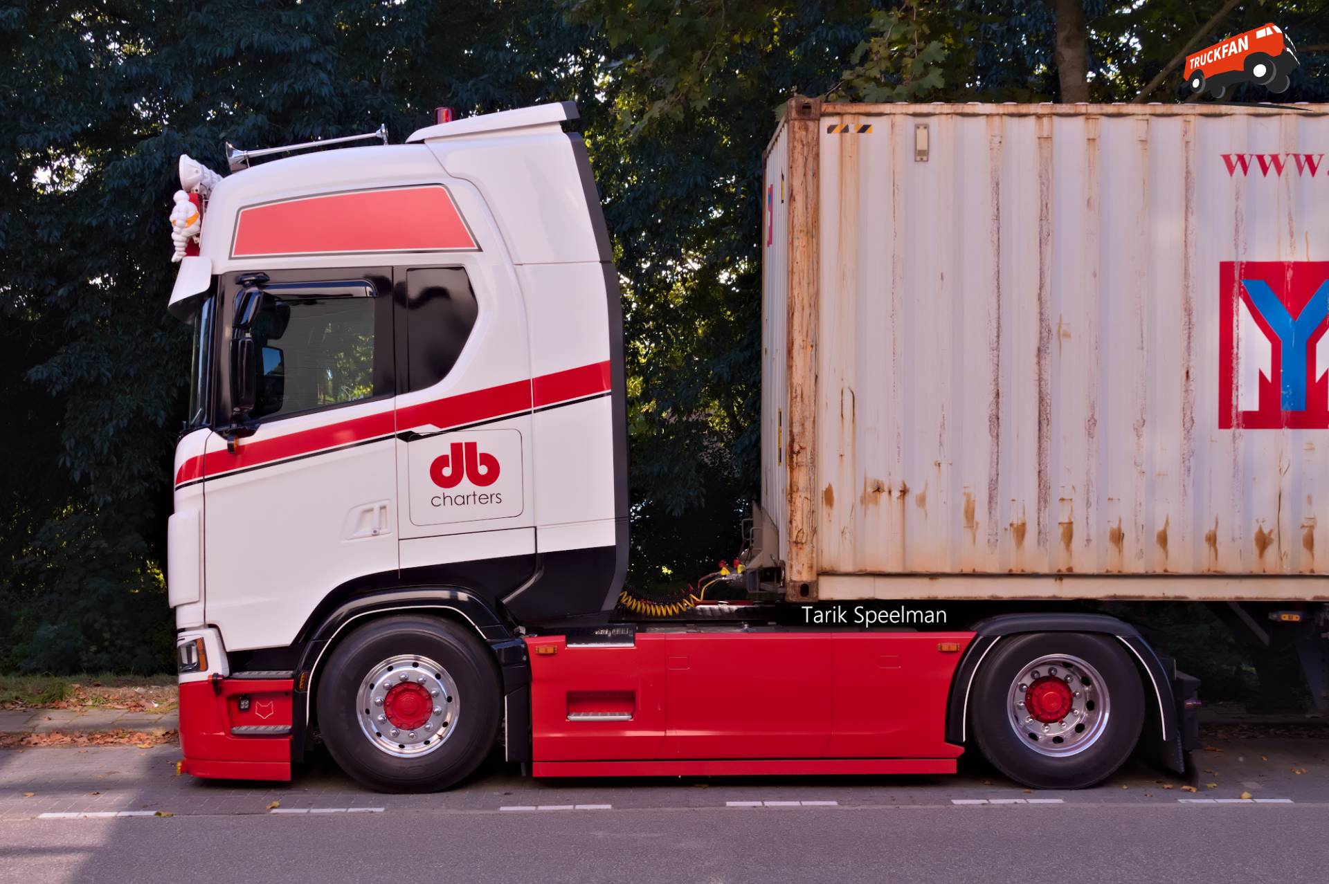 Scania 500S vrachtwagen met kenteken 65-BTR-2