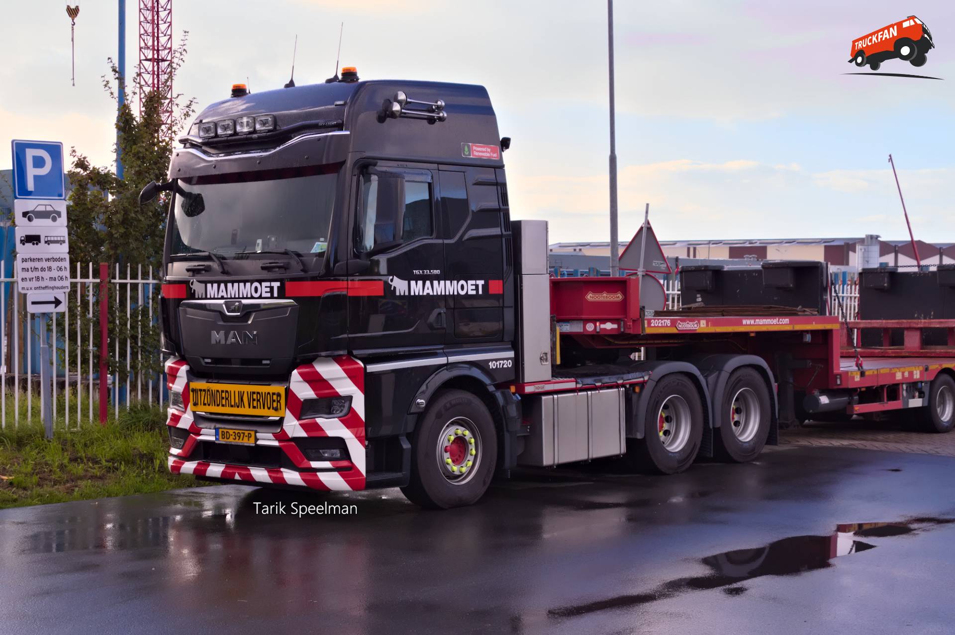MAN TGX 3rd Gen vrachtwagen met kenteken BD-397-P