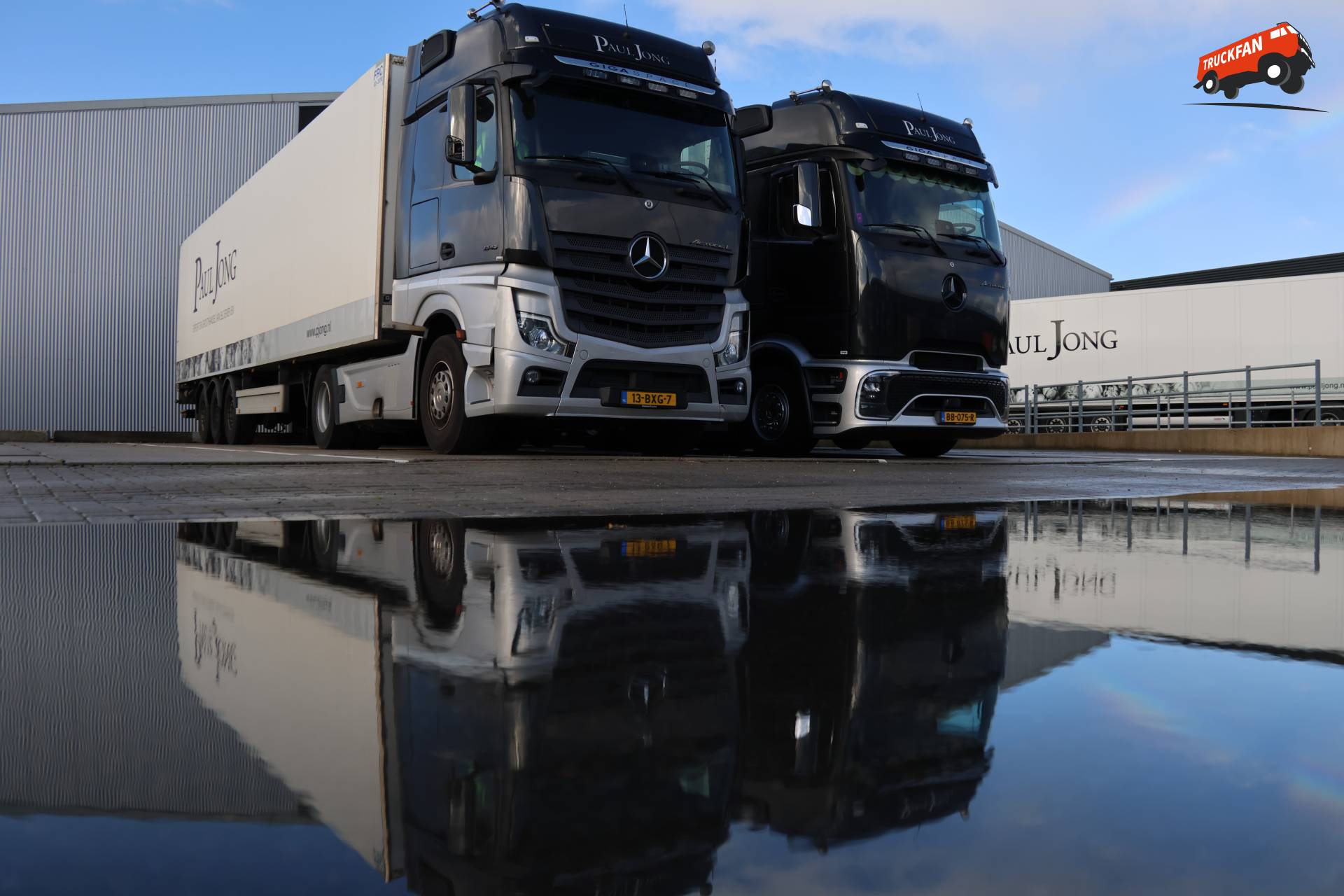 Mercedes-Benz Actros L truck by Paul Jong