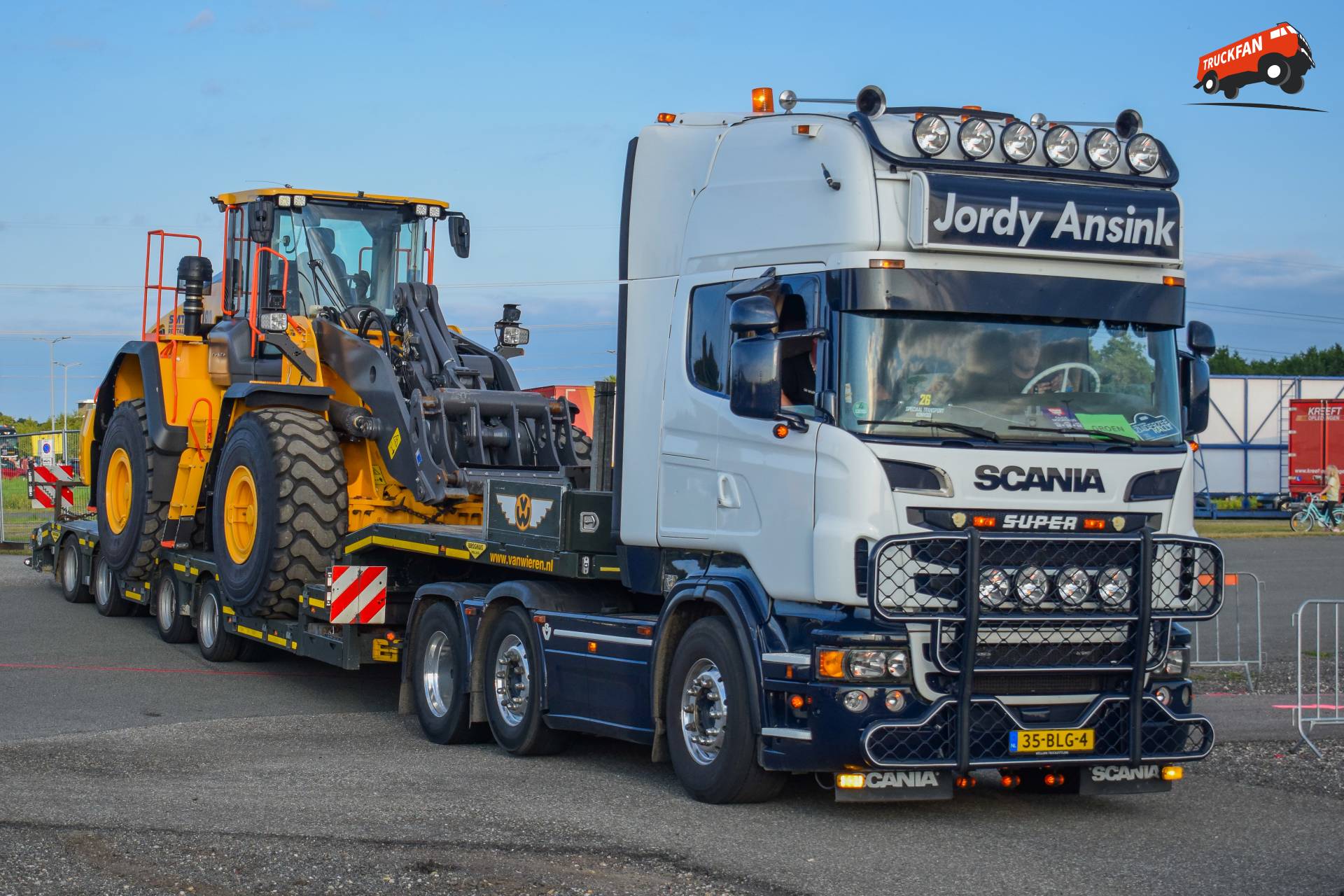 Scania R V8 Jordy Ansink Transport Steenwijk