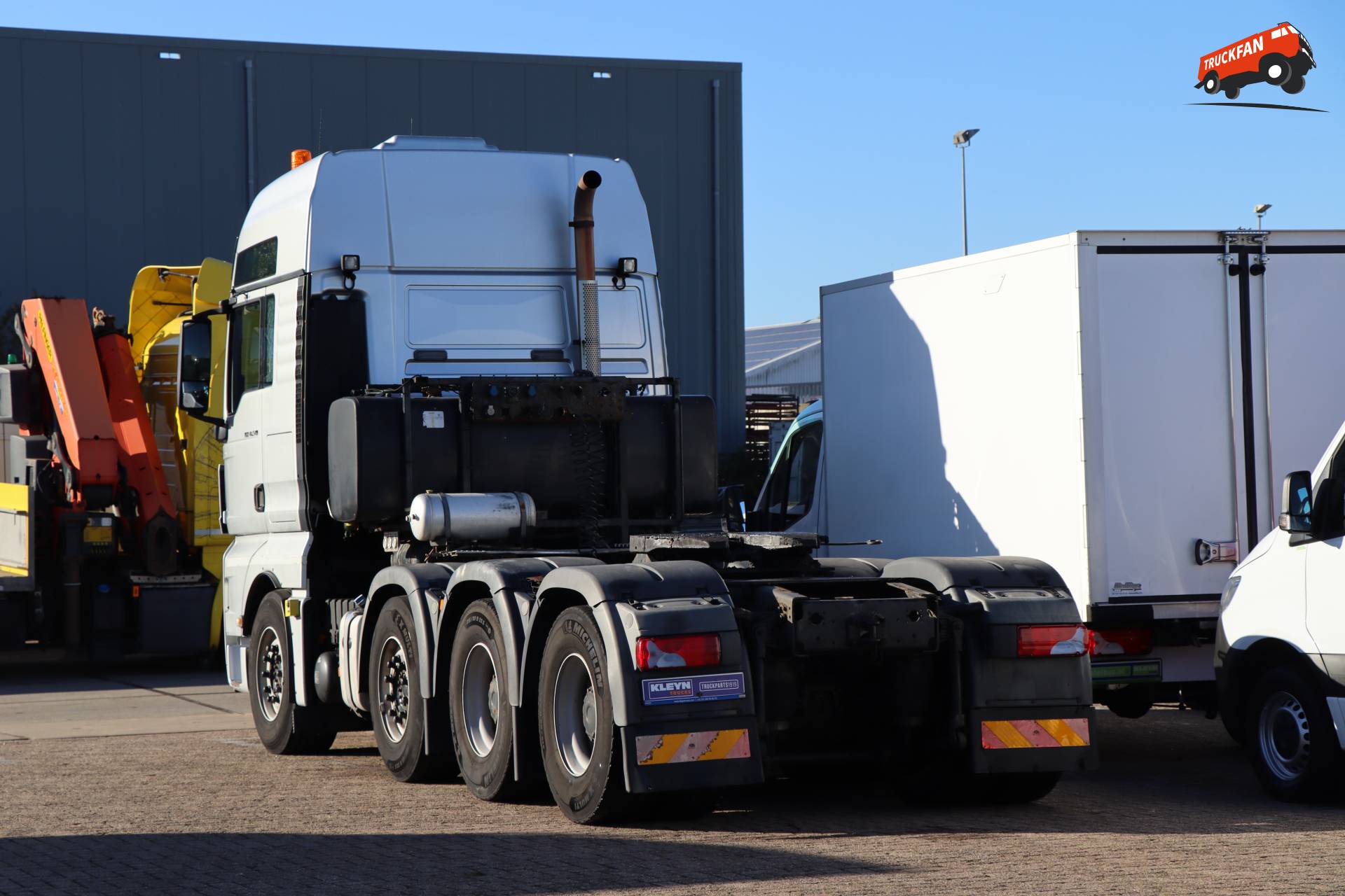 MAN TGX 41.540 8x4 zwaar transport trekker