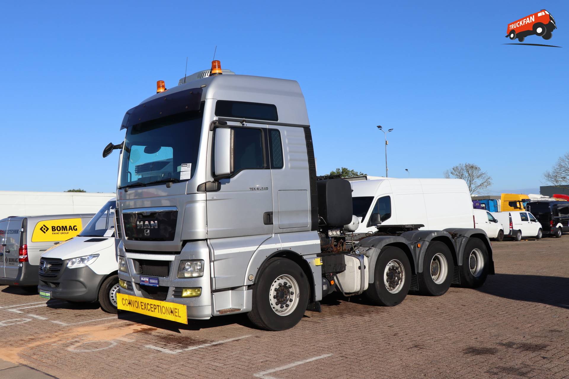 MAN TGX 41.540 8x4 zwaar transport trekker