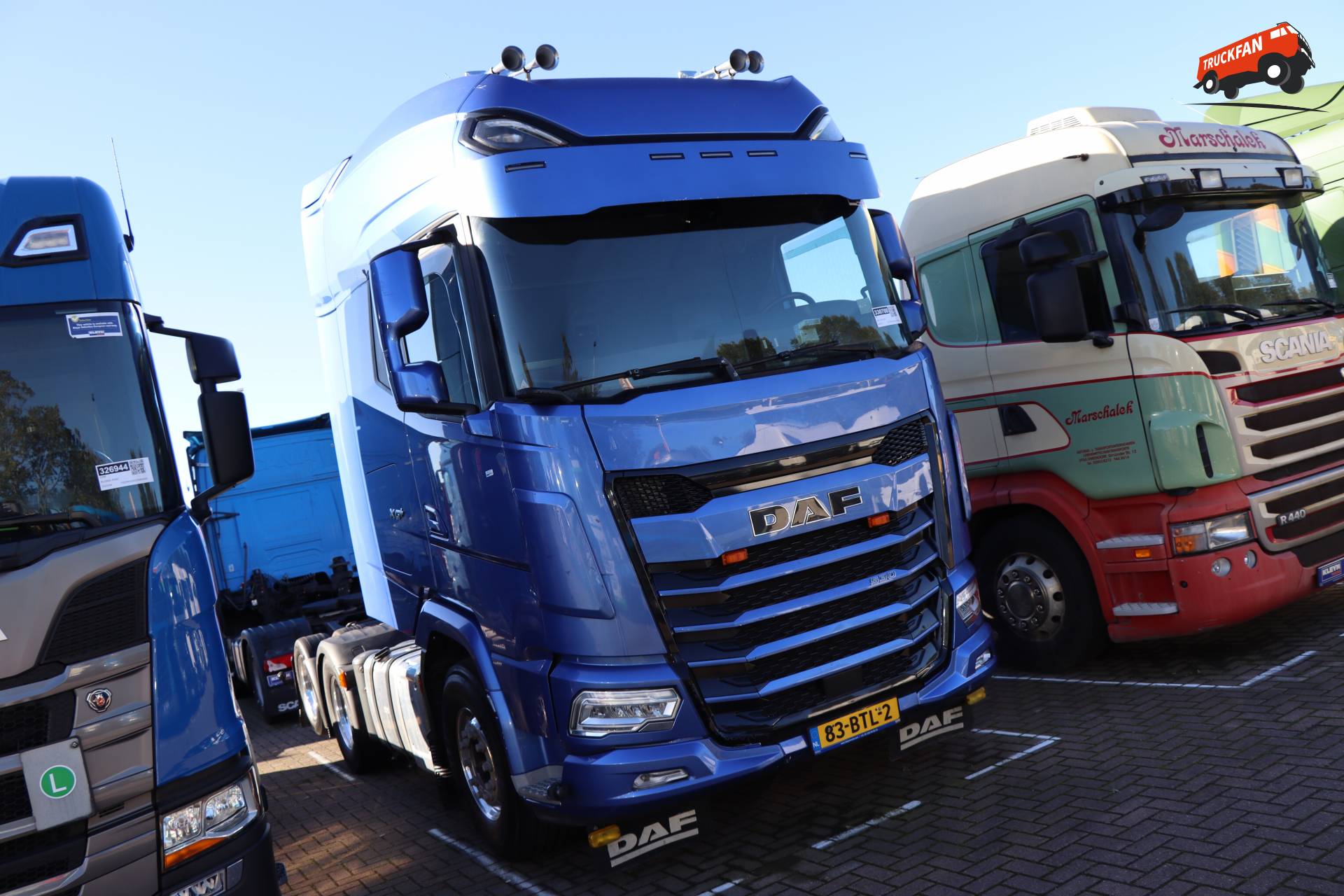 DAF XG+ vrachtwagen gefotografeerd op 12 oktober 2026