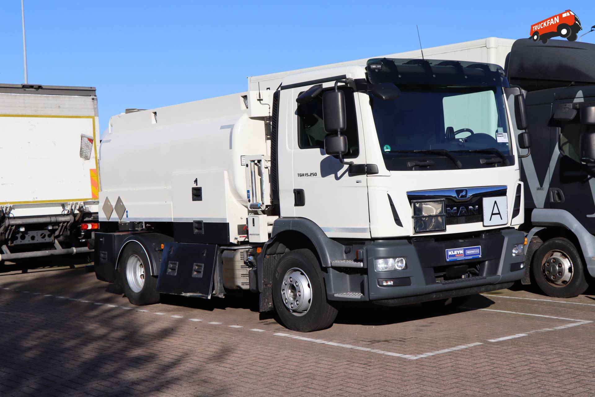 MAN TGM 15.250 vrachtwagen bij Kleyn Trucks