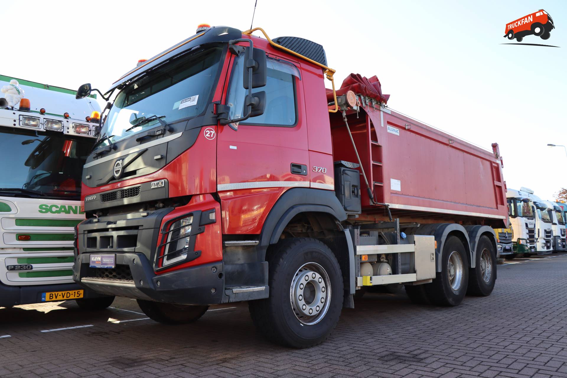 Volvo FMX 370 uit 2017 bij Kleyn Trucks