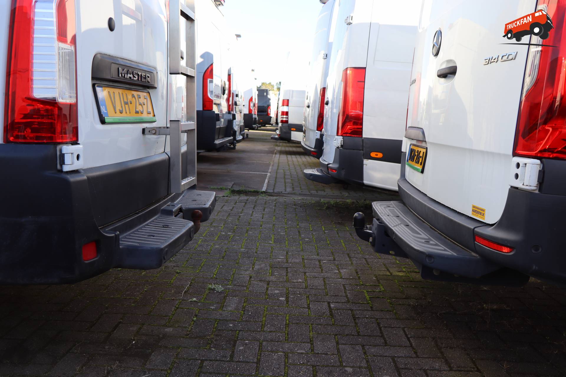 Stevige achterbumpers bij bestelbus.nl