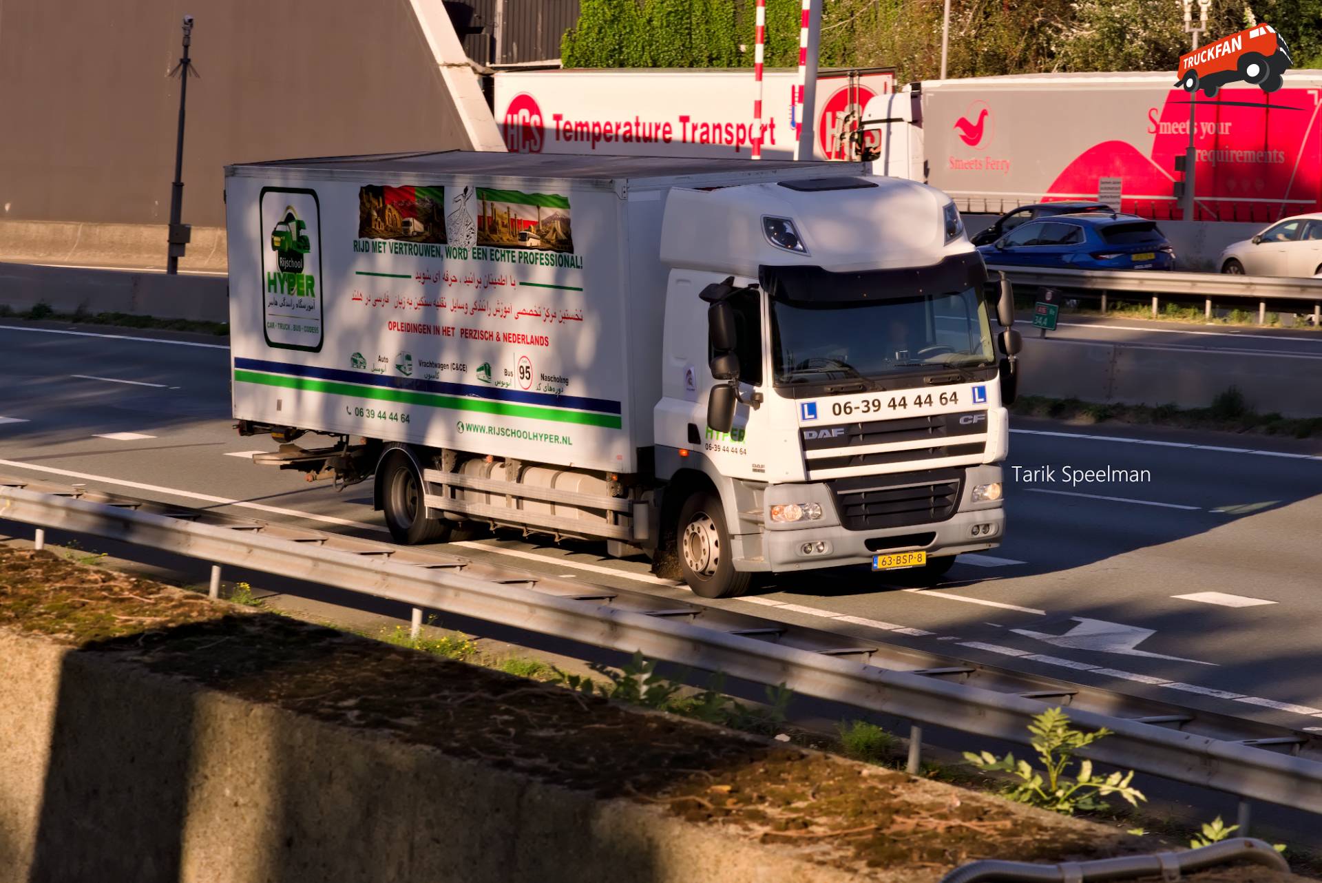 DAF CF85 lesauto van Rijschool Hyper