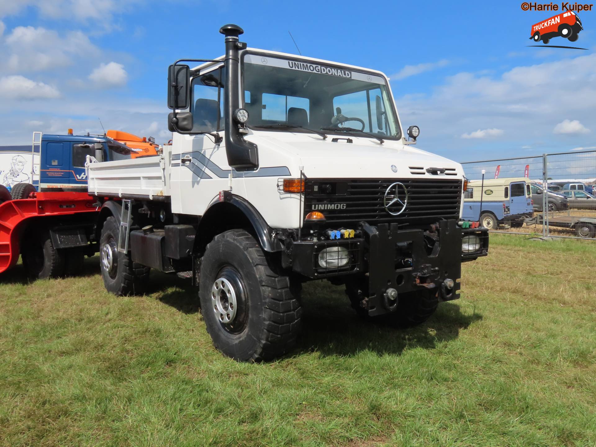 Unimog U-serie op oldtimer festival Weelde 2026