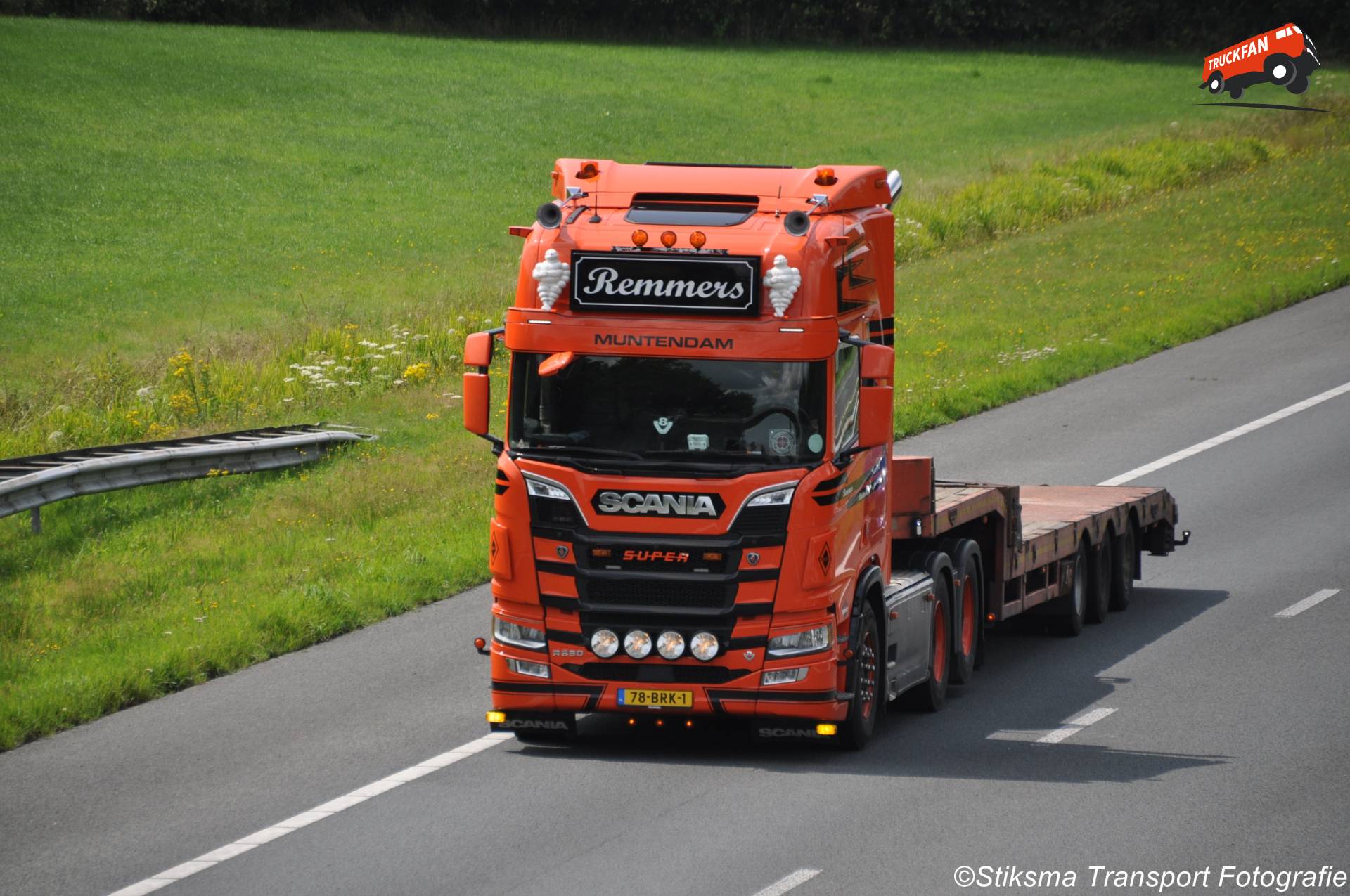 Scania R650 truck from Remmers Transport