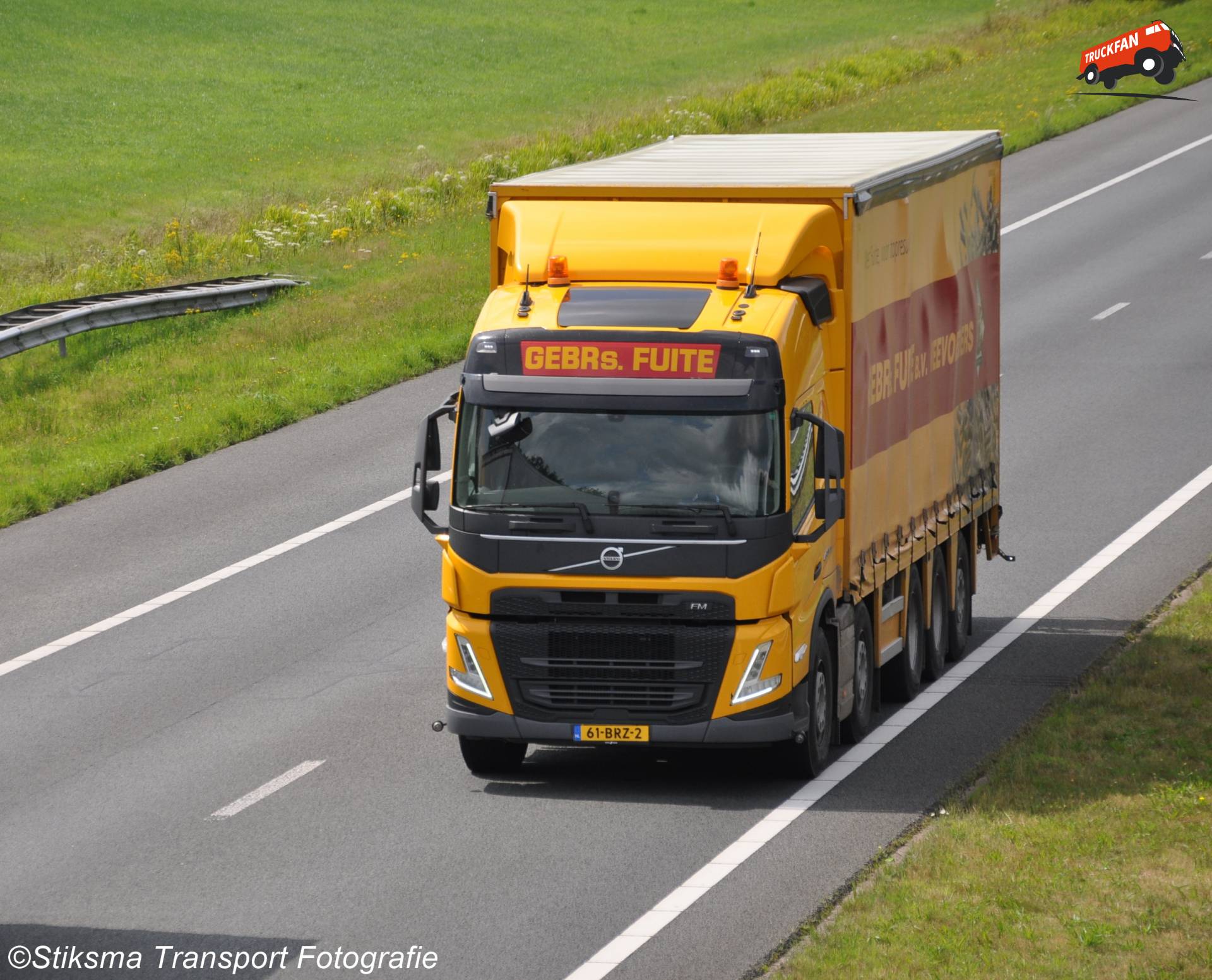 Volvo FM 5e generatie vrachtwagen van Gebrs. Fuite