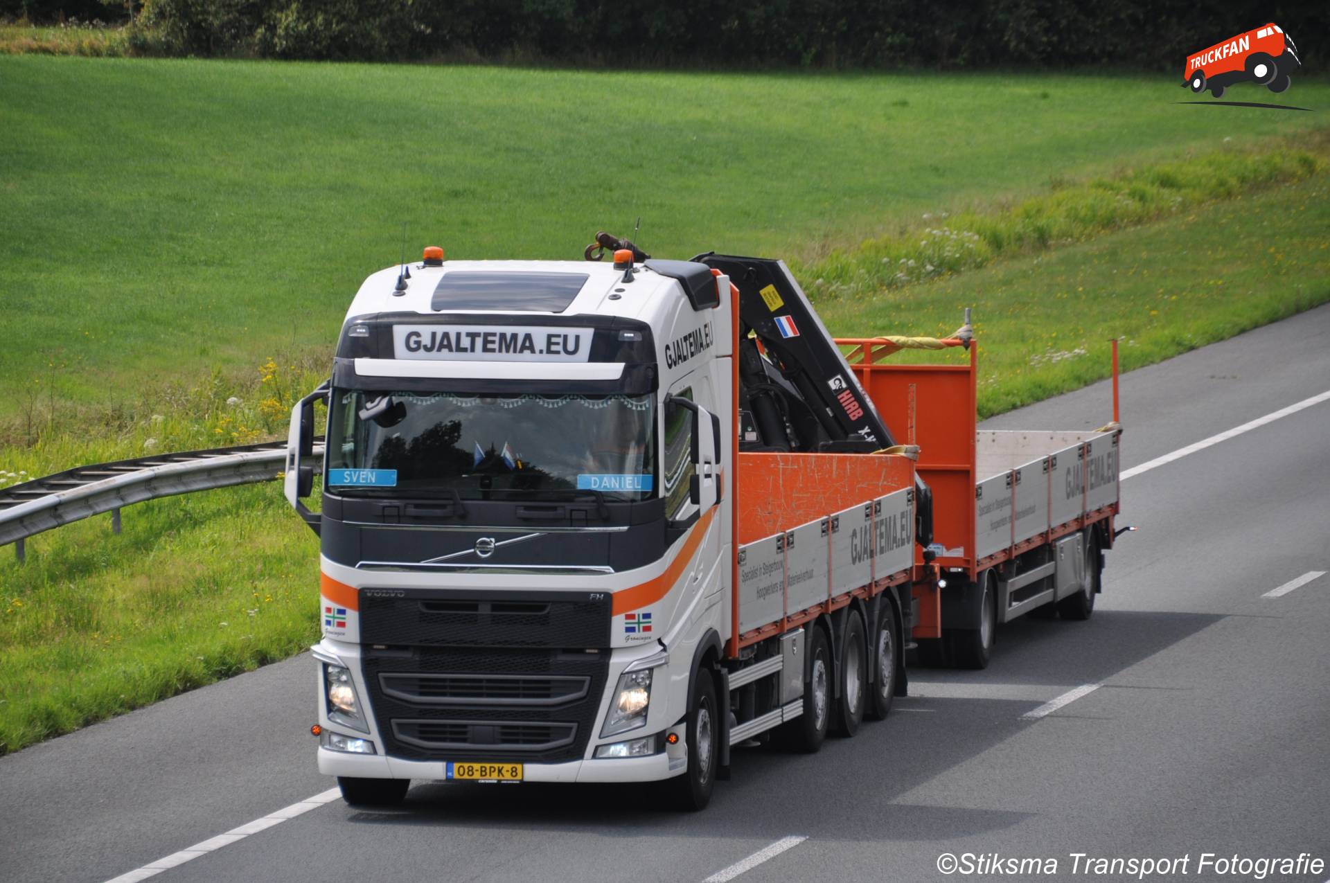 Volvo FH 4e generatie vrachtwagen met open laadbak