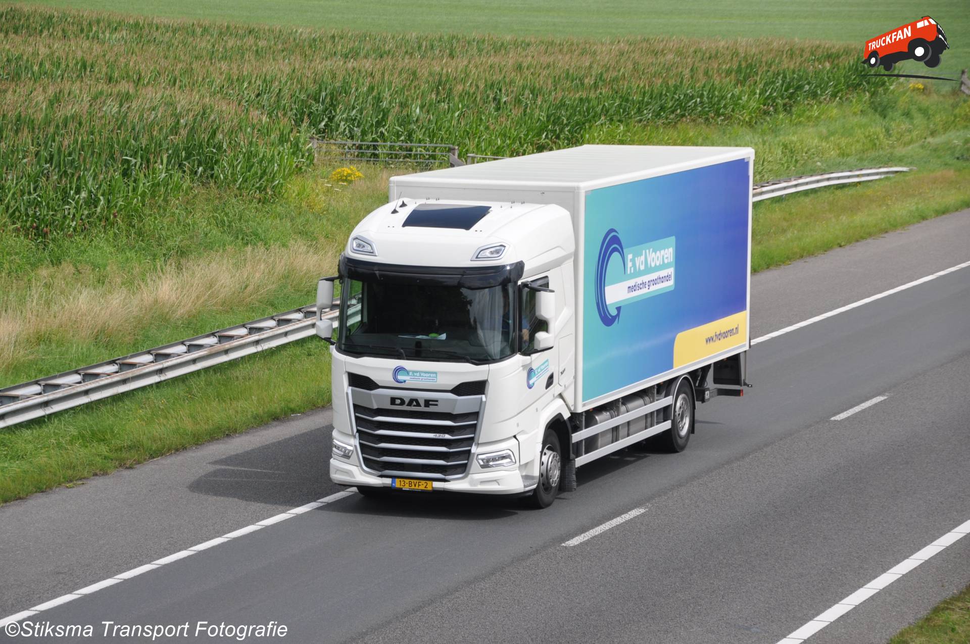 DAF XG vrachtwagen van F. vd Vooren
