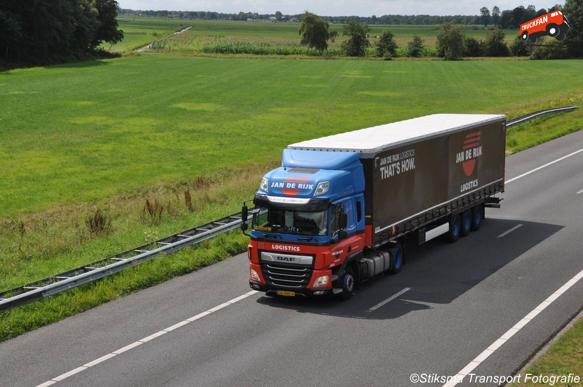 DAF CF Euro 6 vrachtwagen van Jan de Rijk Logistics