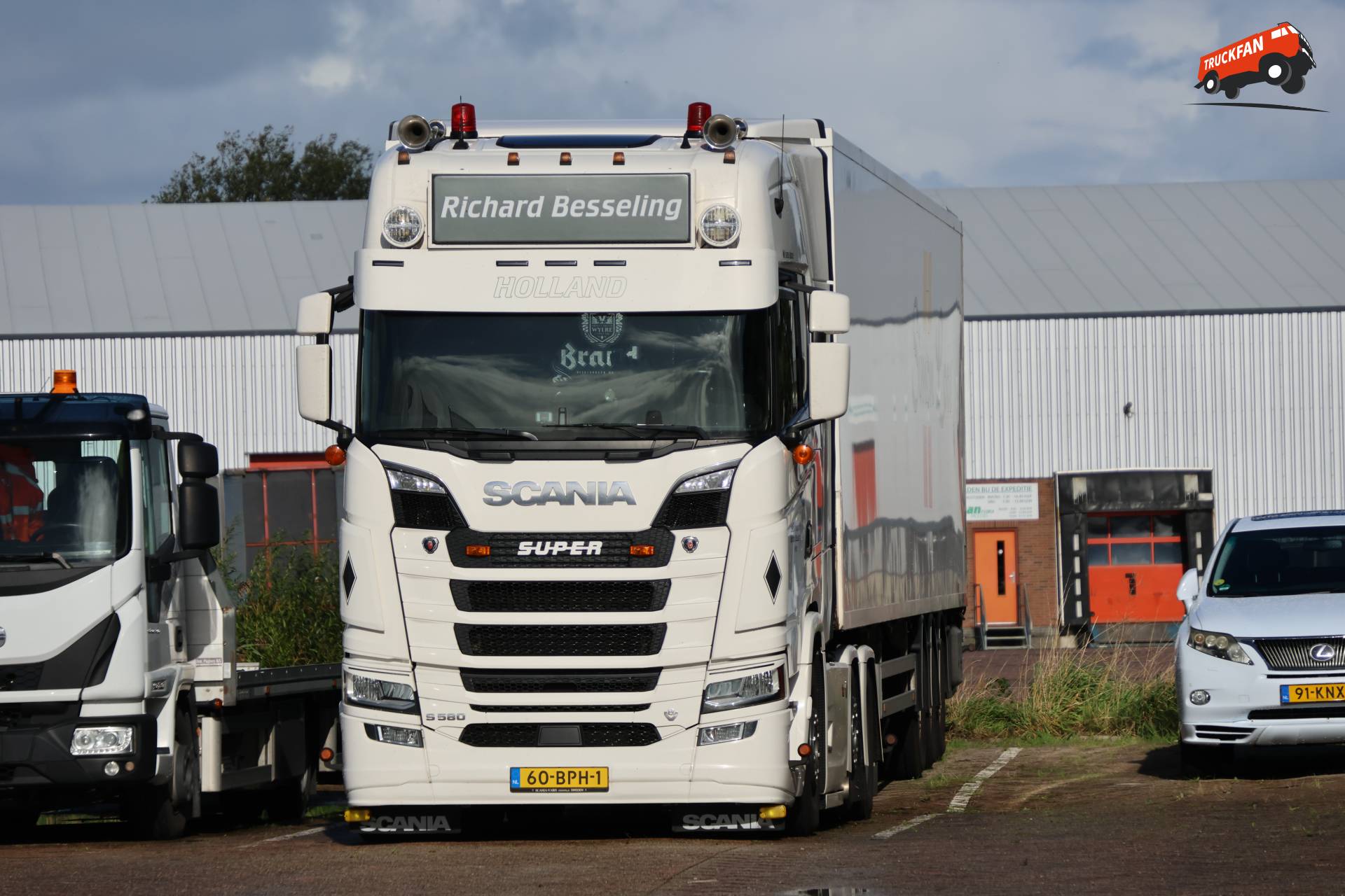 Scania S580 vrachtwagen van Richard Besseling