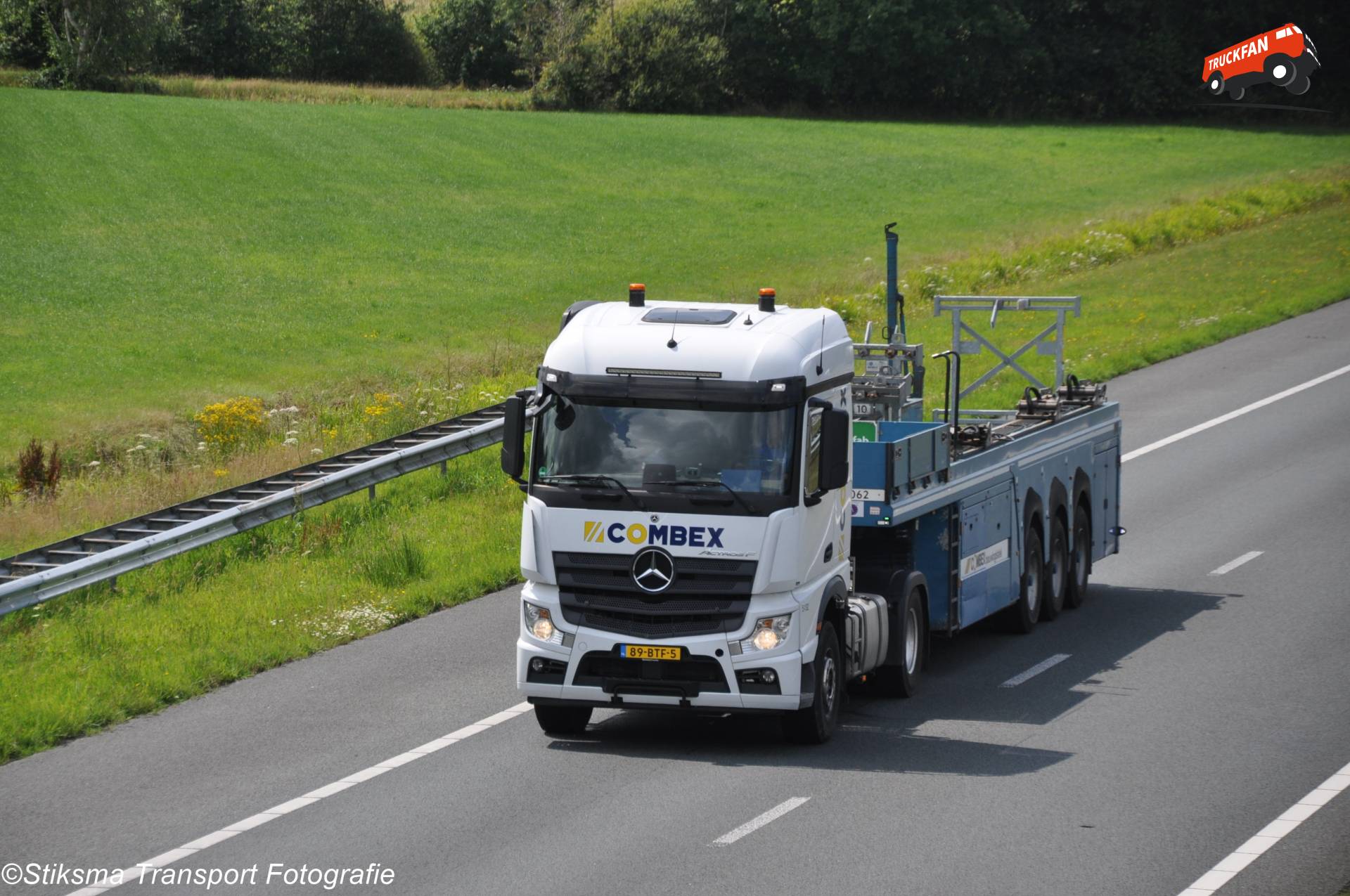 Mercedes-Benz Actros vrachtwagen van Combex