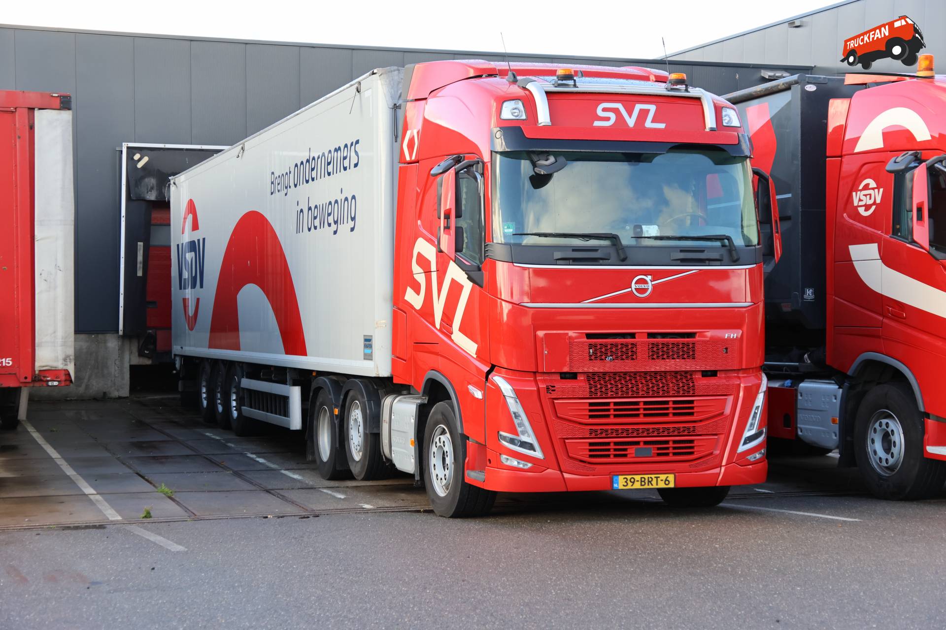 Volvo FH truck owned by SVZ
