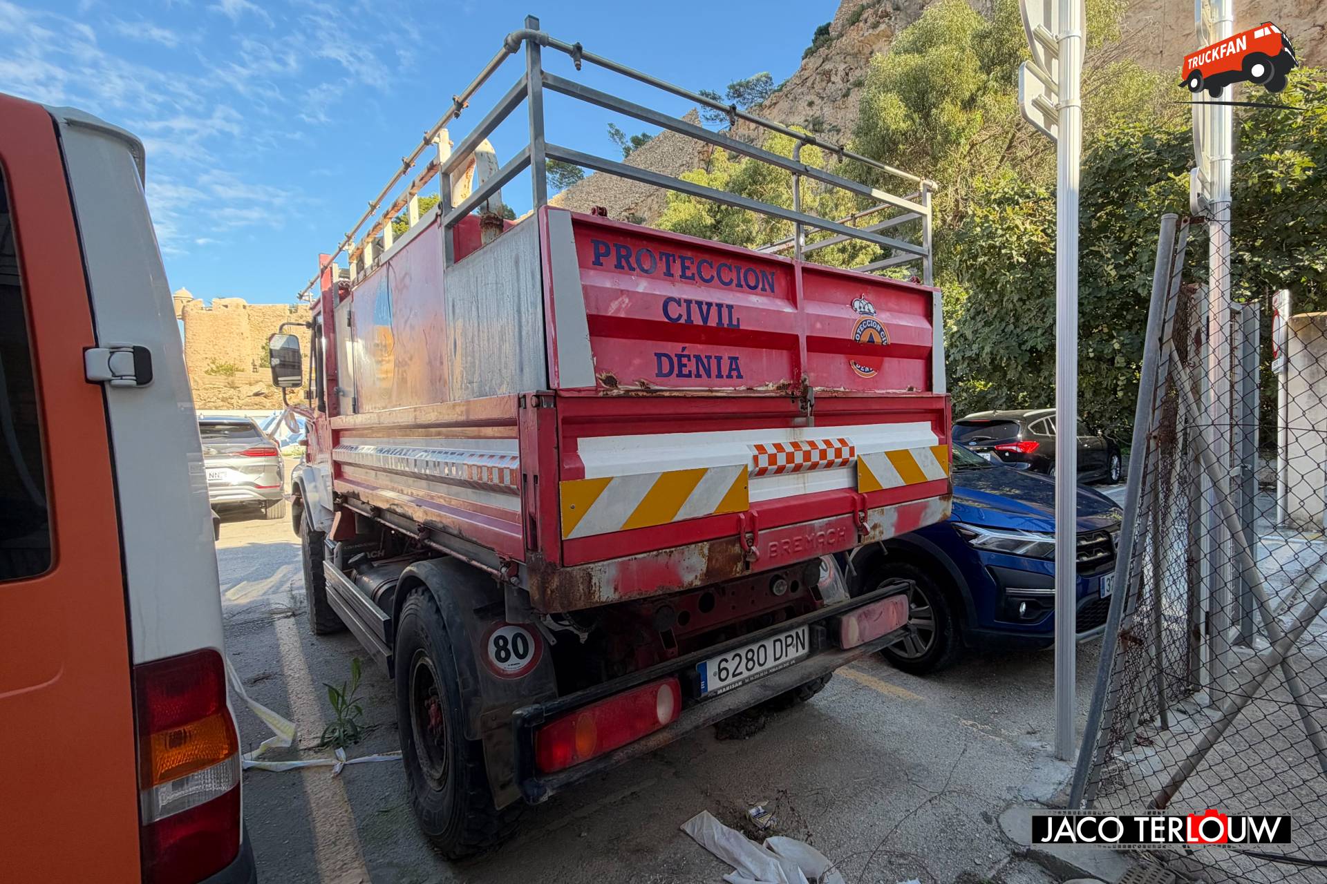 Bremach Job 4x4 van Protección Civil Dénia