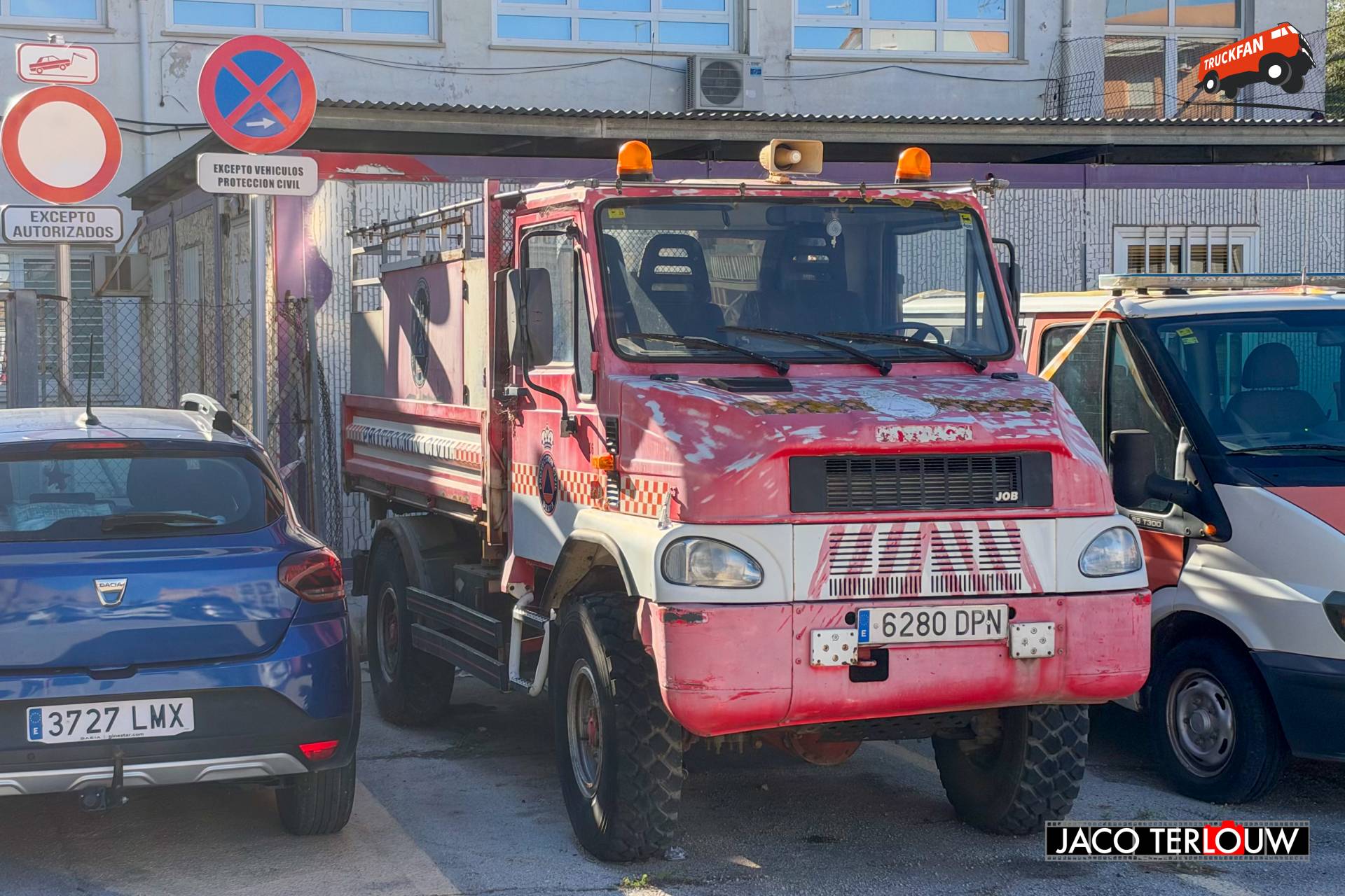 Bremach Job 4x4 van Protección Civil Dénia