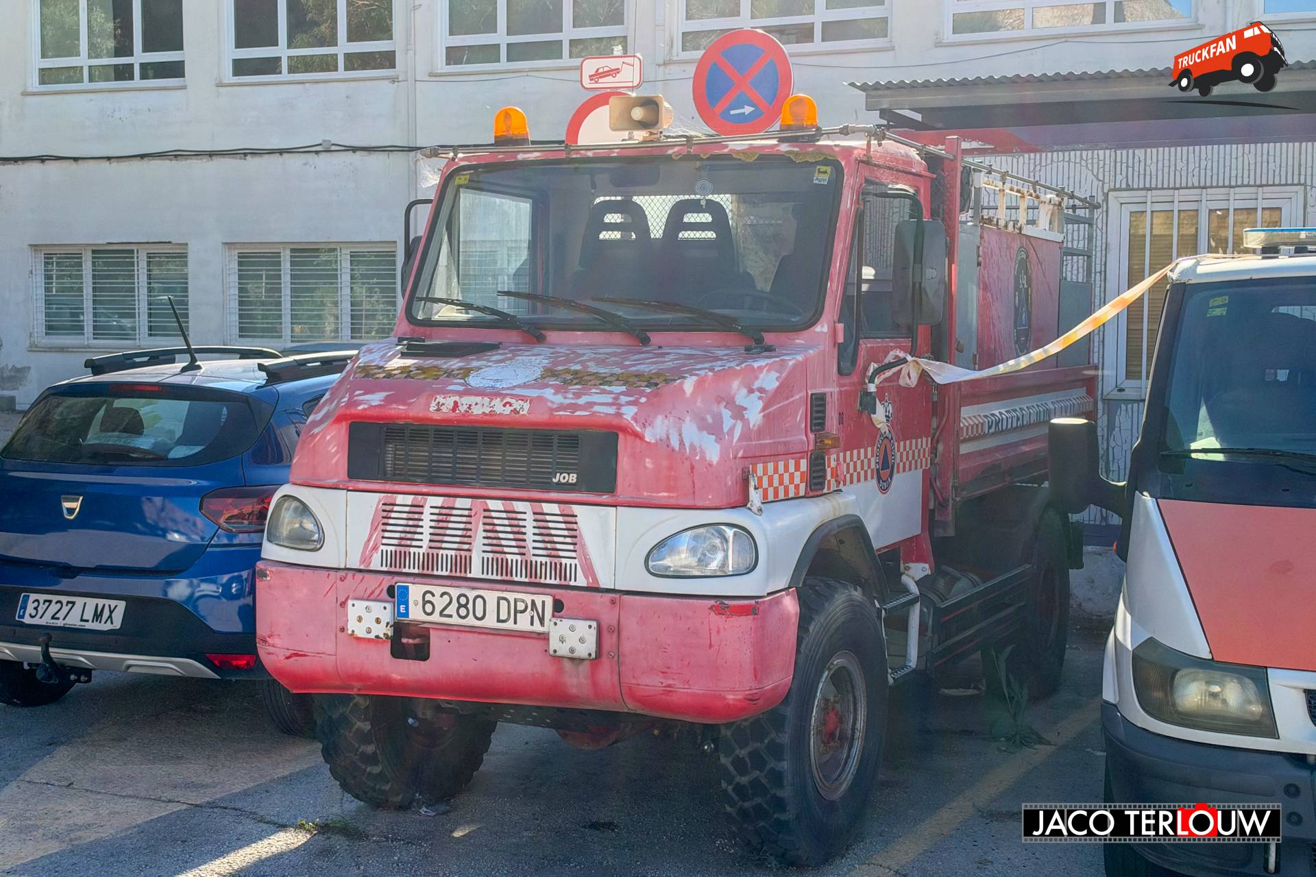 Bremach Job 4x4 van Protección Civil Dénia in Dénia
