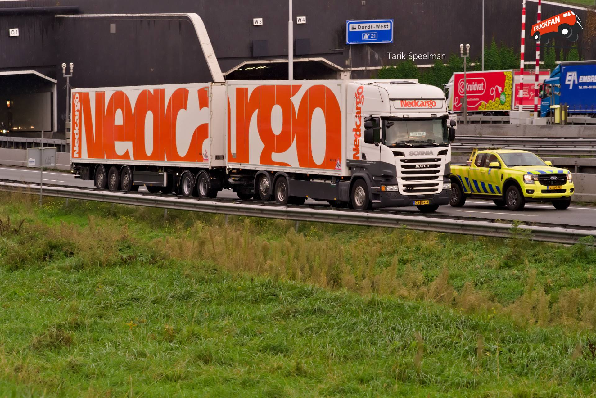 Scania R450 vrachtwagen met kenteken 05-BGR-4