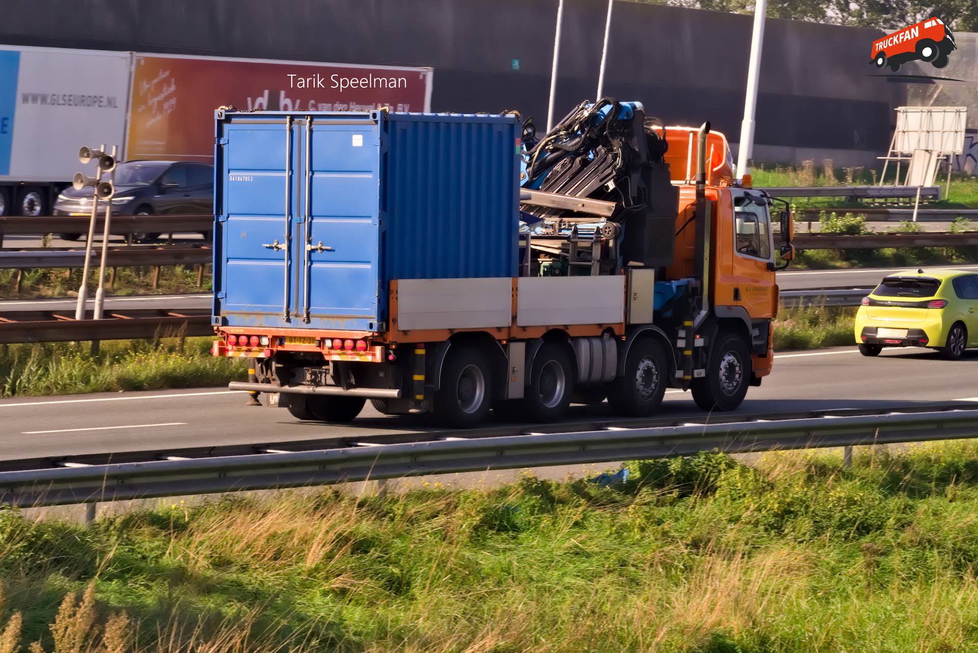Ginaf X4241 S truck with license BT-TZ-31