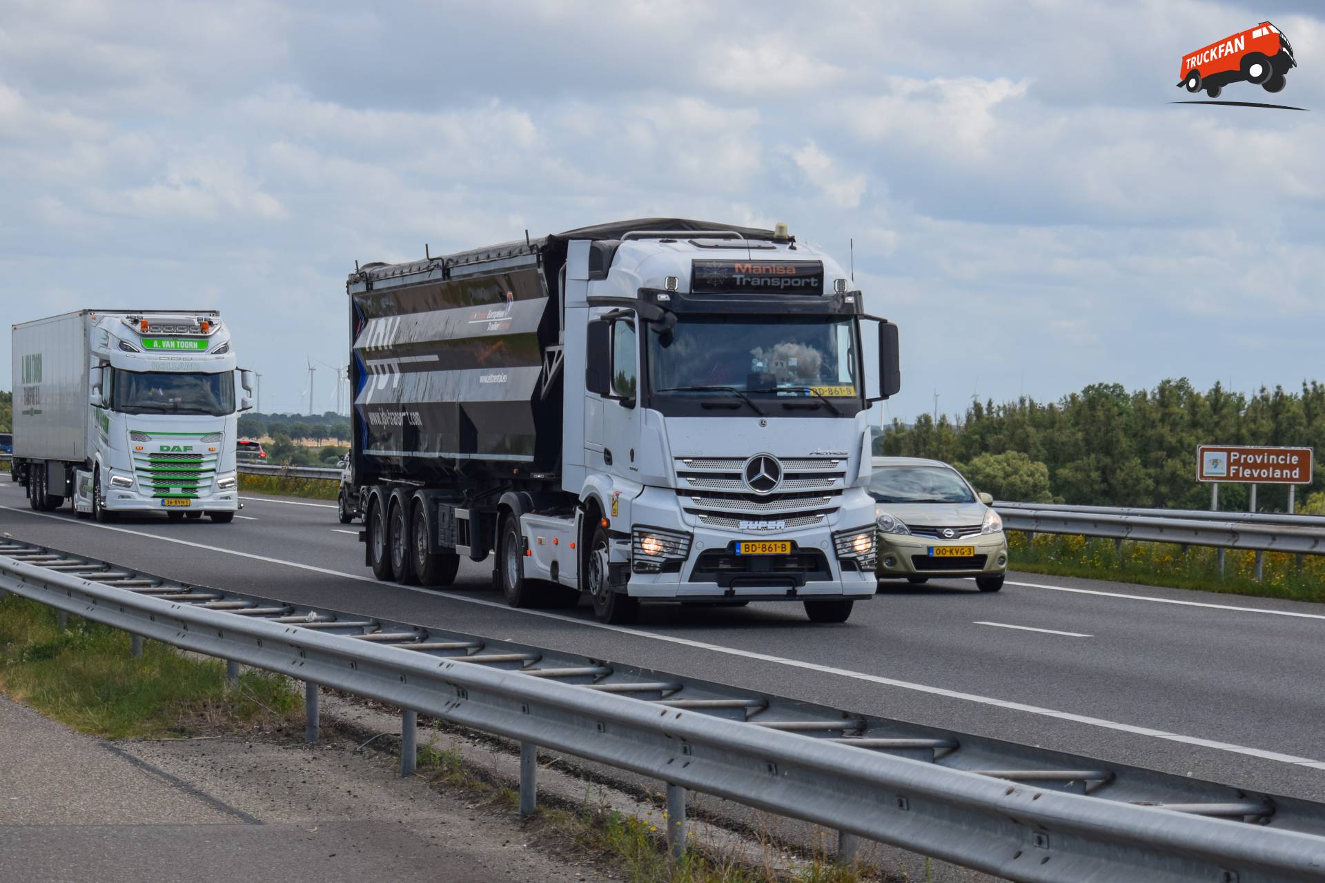 Mercedes Benz Actros MP4 Manisa Transport Rotterdam