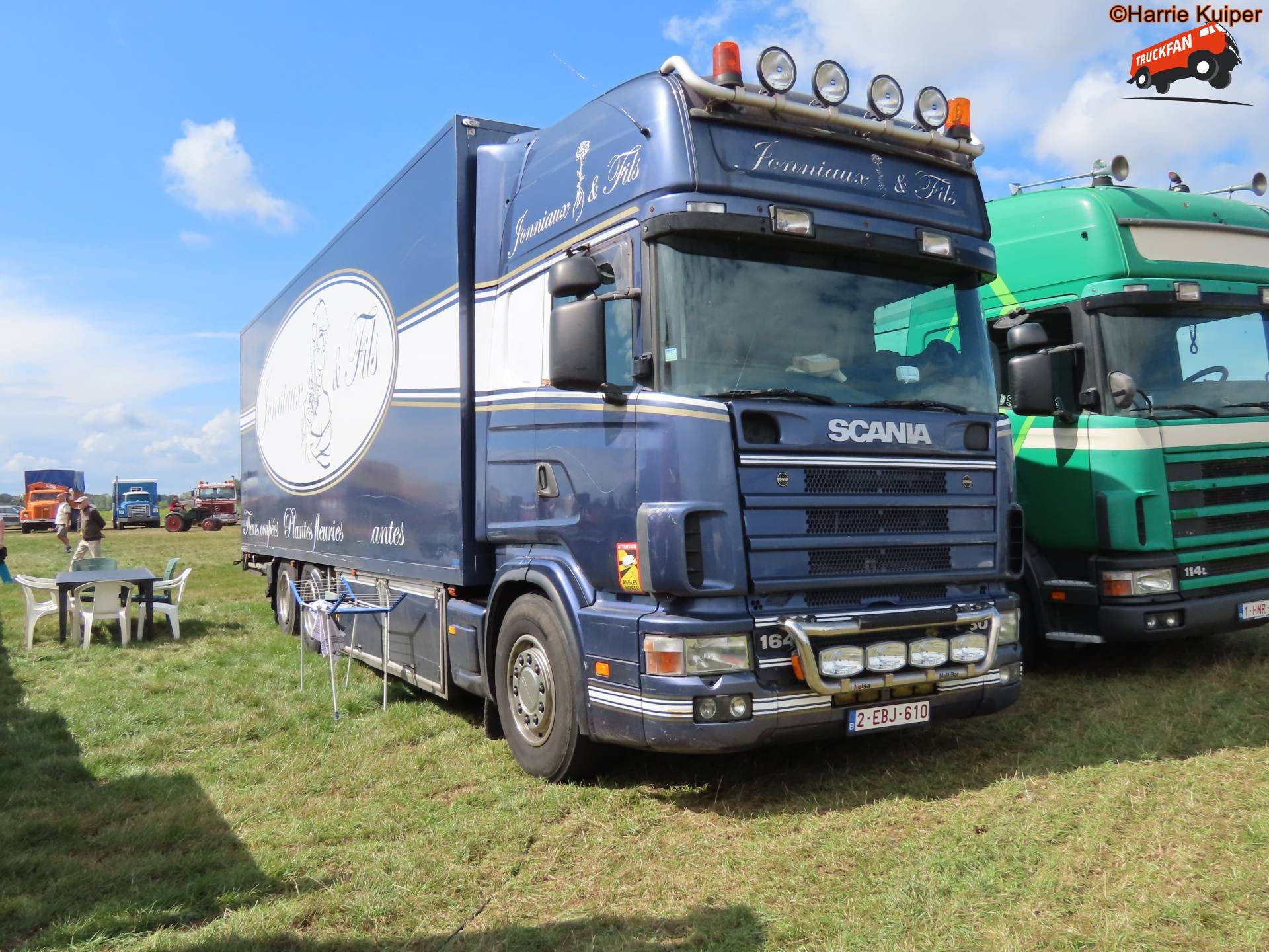 Scania 164 at Historische machineclub Kempen event