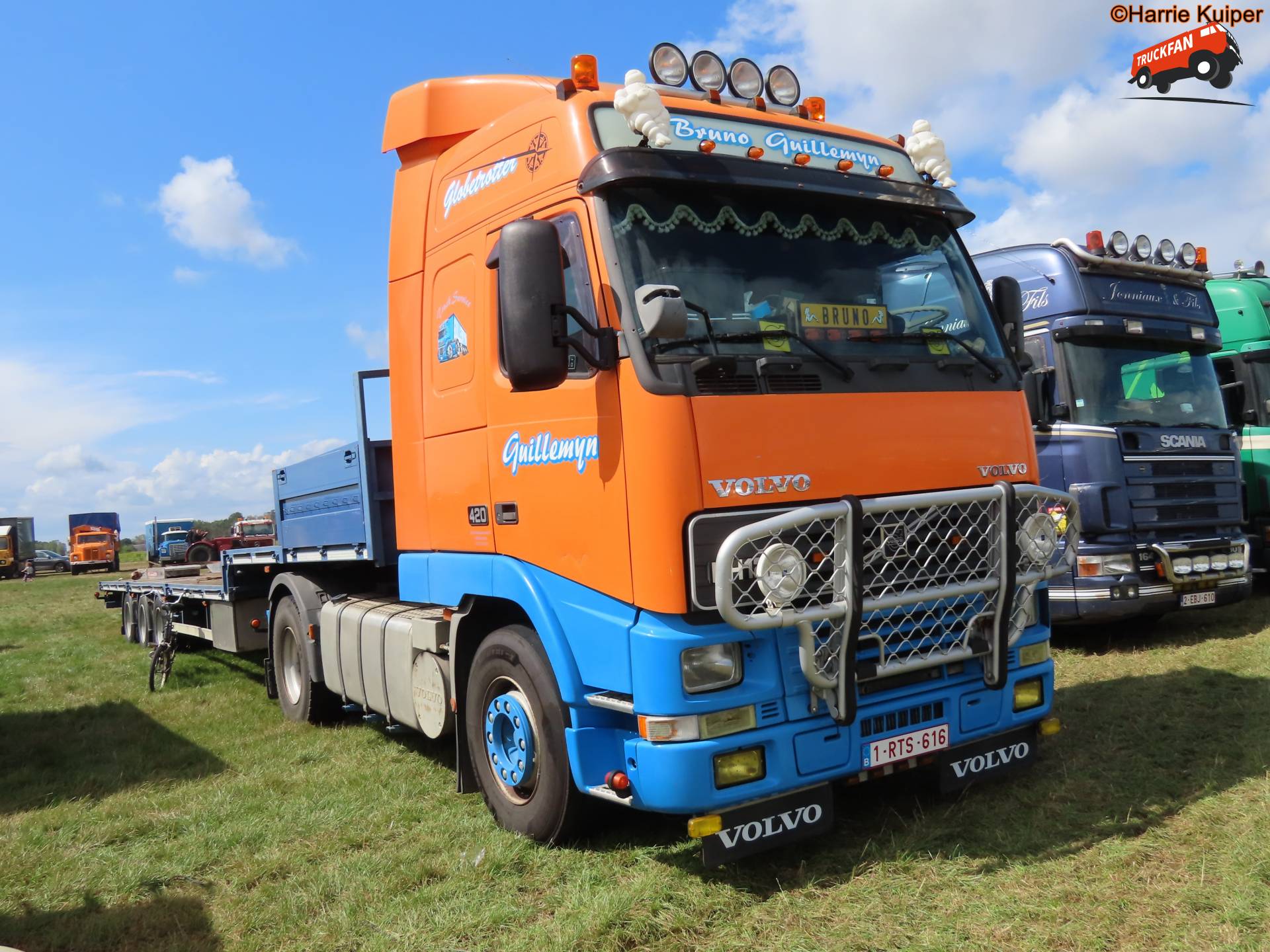 Volvo FH at Historische Machineclub Kempen event