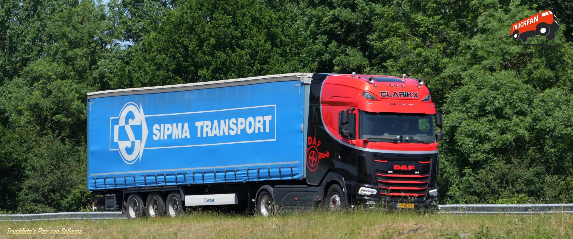 DAF XG+ vrachtwagen van Clarikx