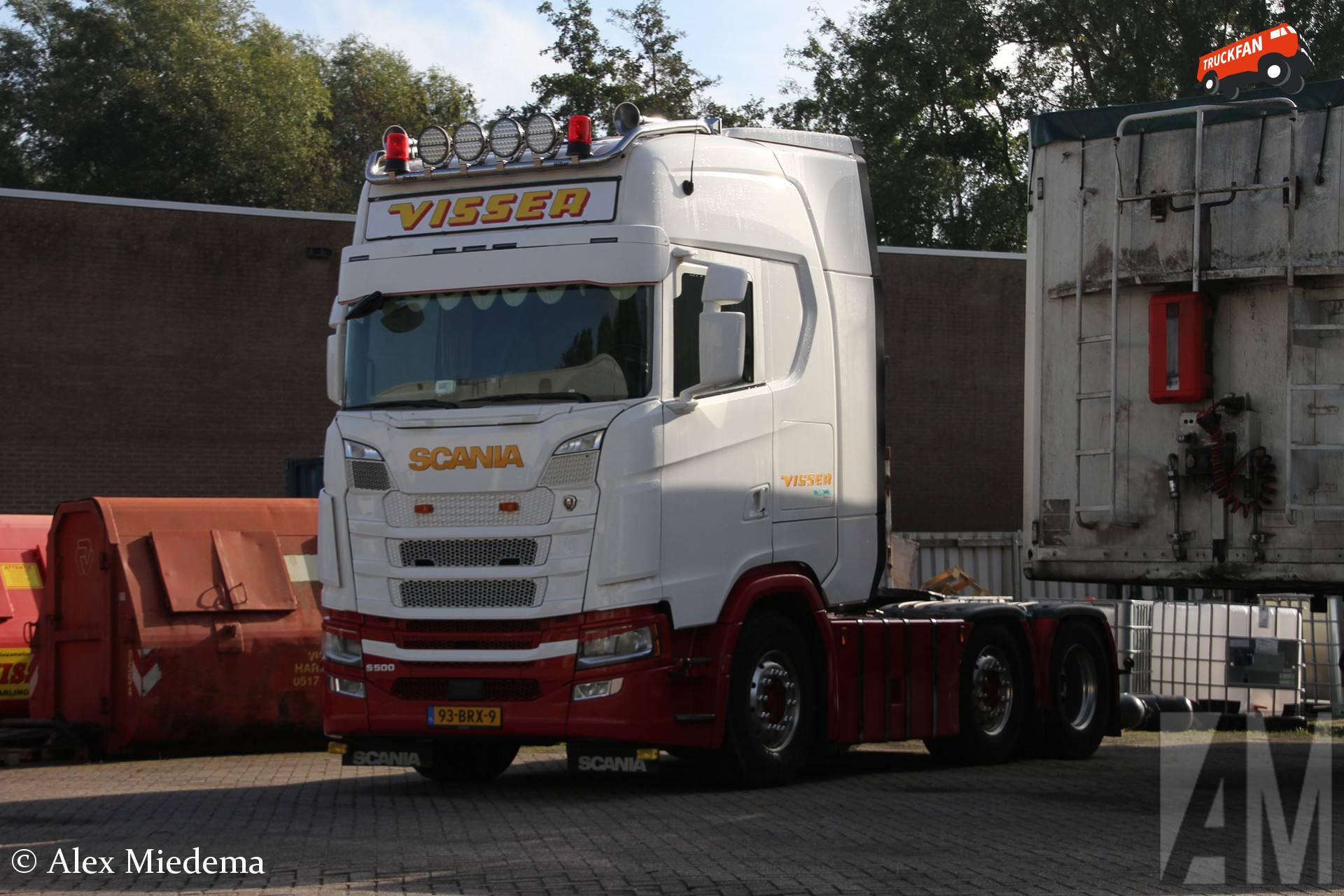 Scania S500 owned by Visser at Rinsma Berlikum