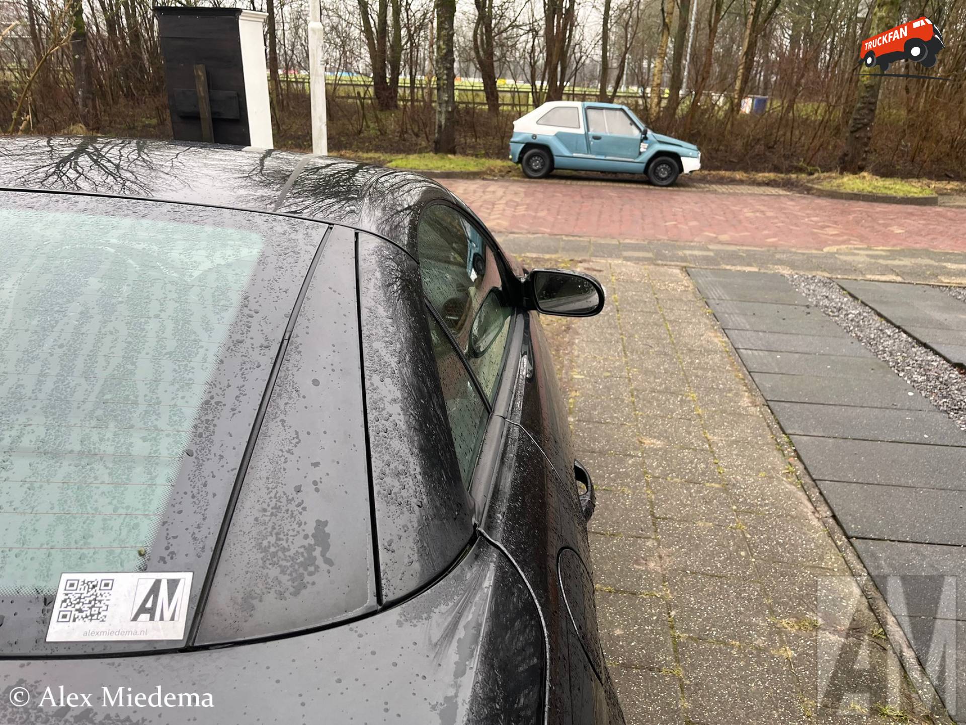 Mijn Mega en SLK R171 samen op de foto