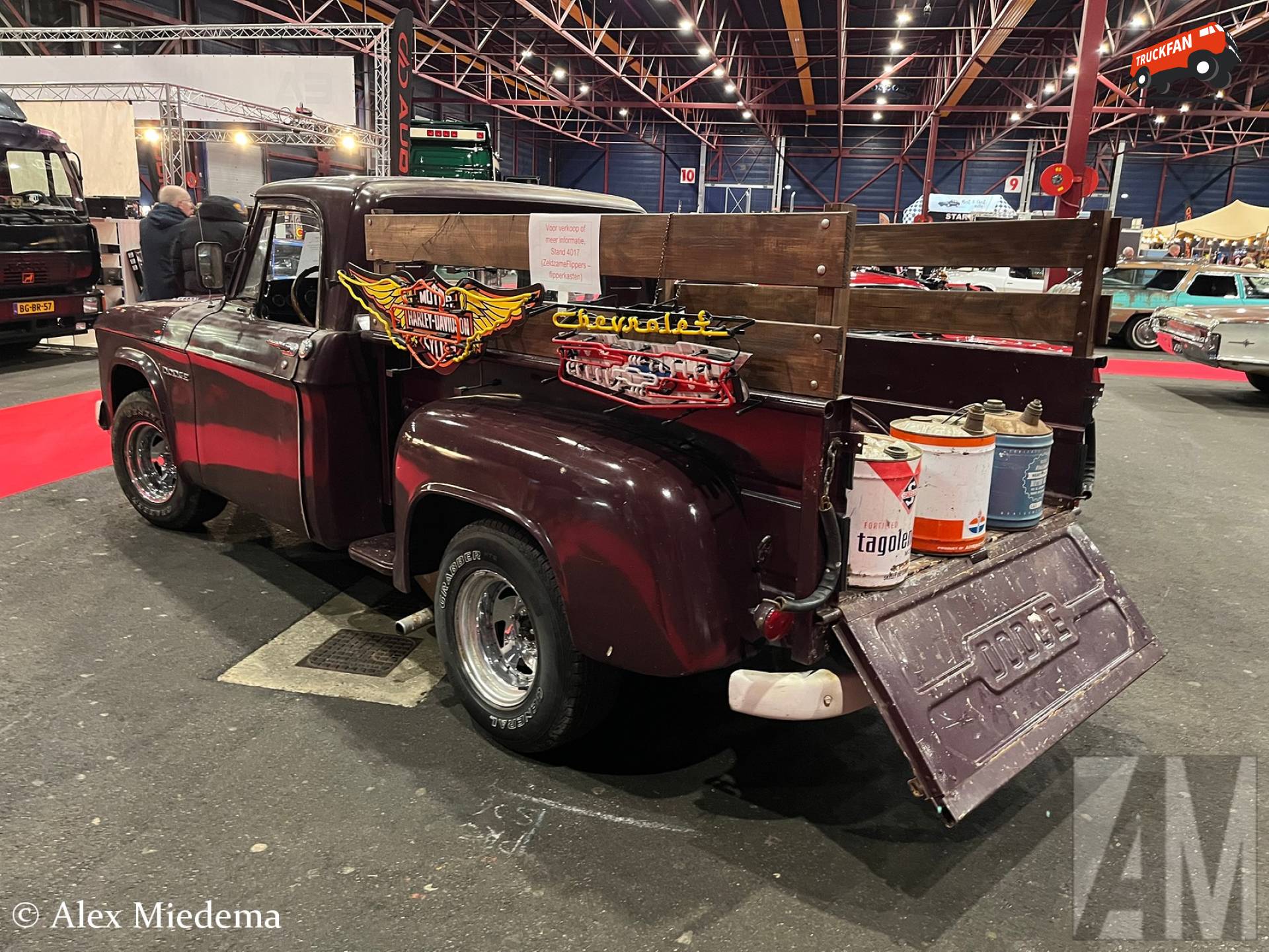 Dodge D100 uit 1963 op Racing Expo Leeuwarden